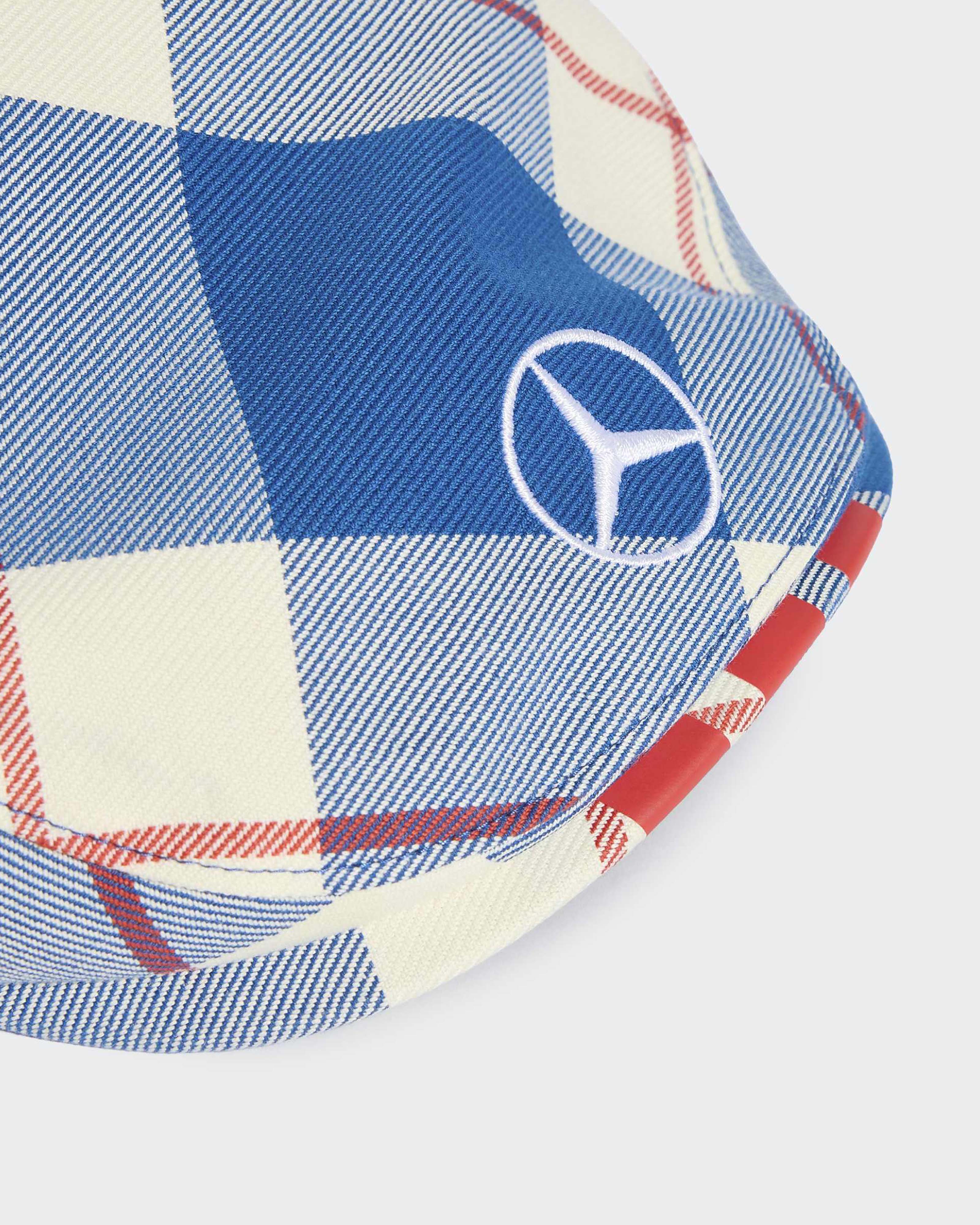 Blue Wonder Flat Cap Blue - Image 5