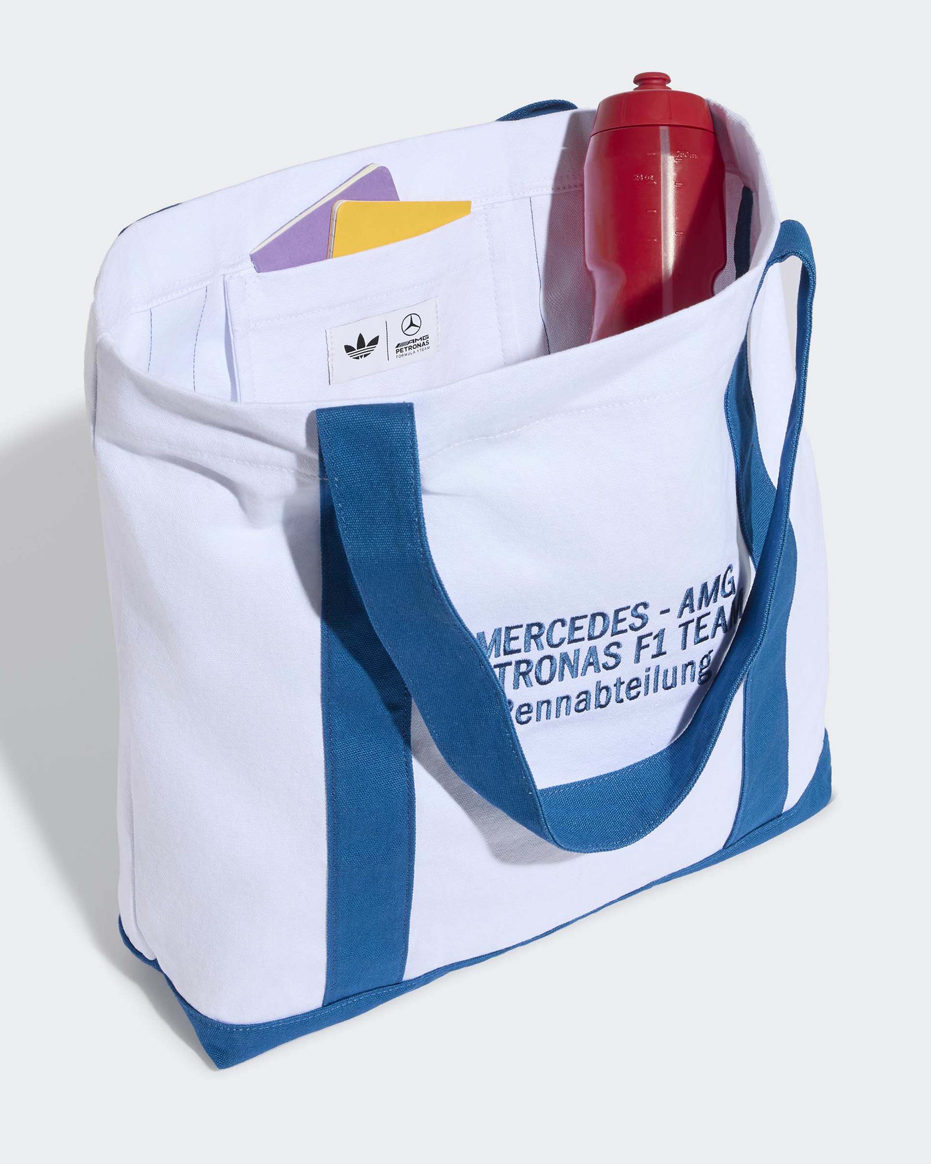 Blue Wonder Tote White - Image 4