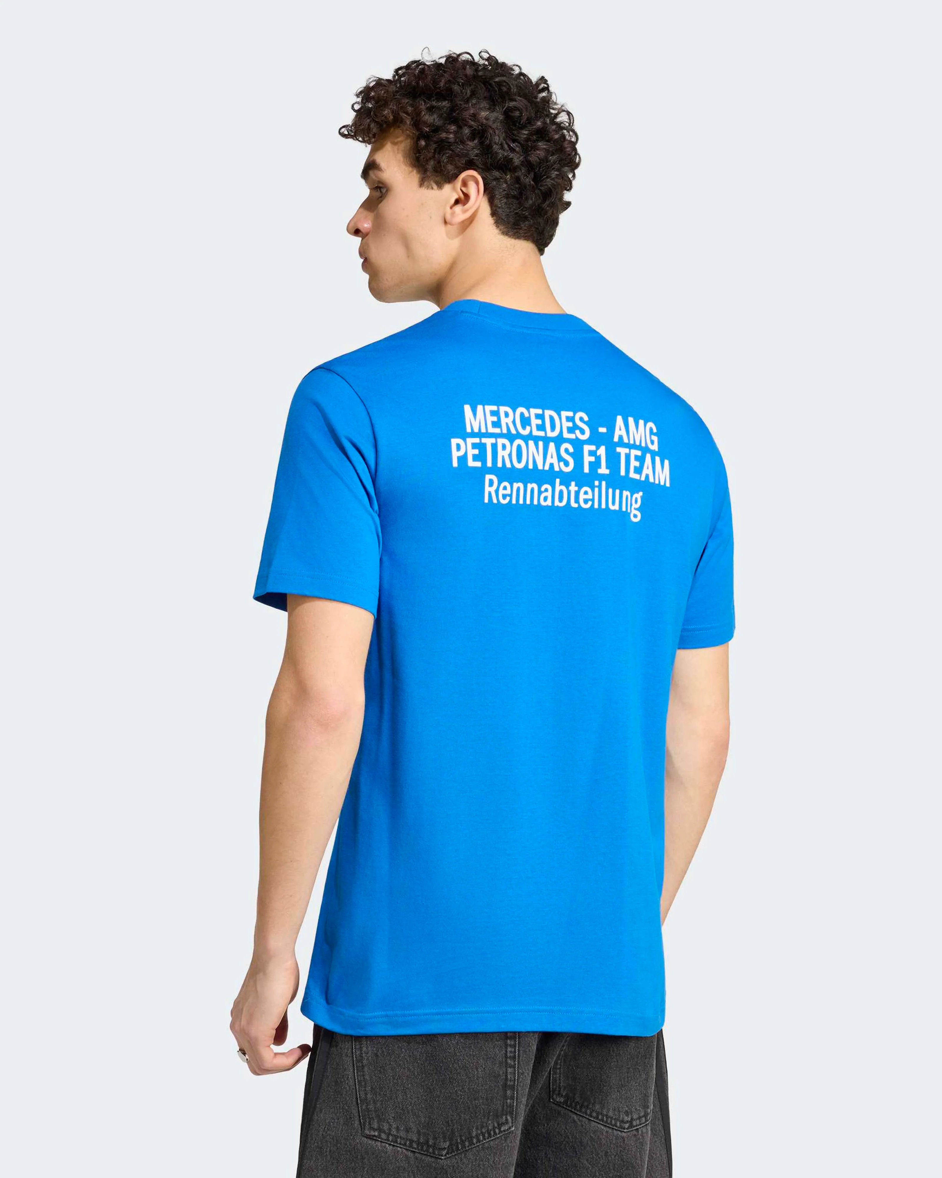 Mens Blue Wonder T-shirt Blue - Image 2