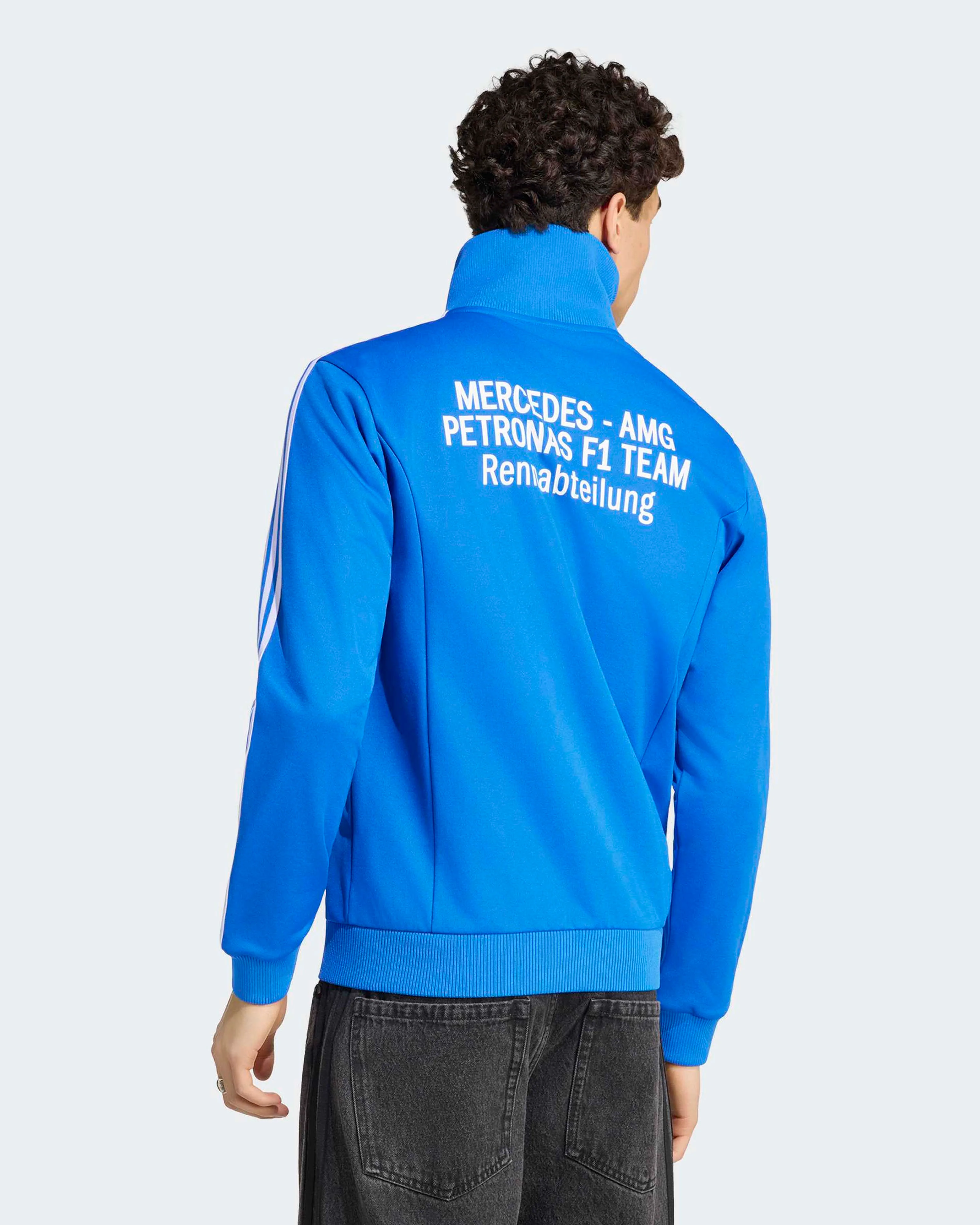 Mens Blue Wonder Track Top Blue - Image 5
