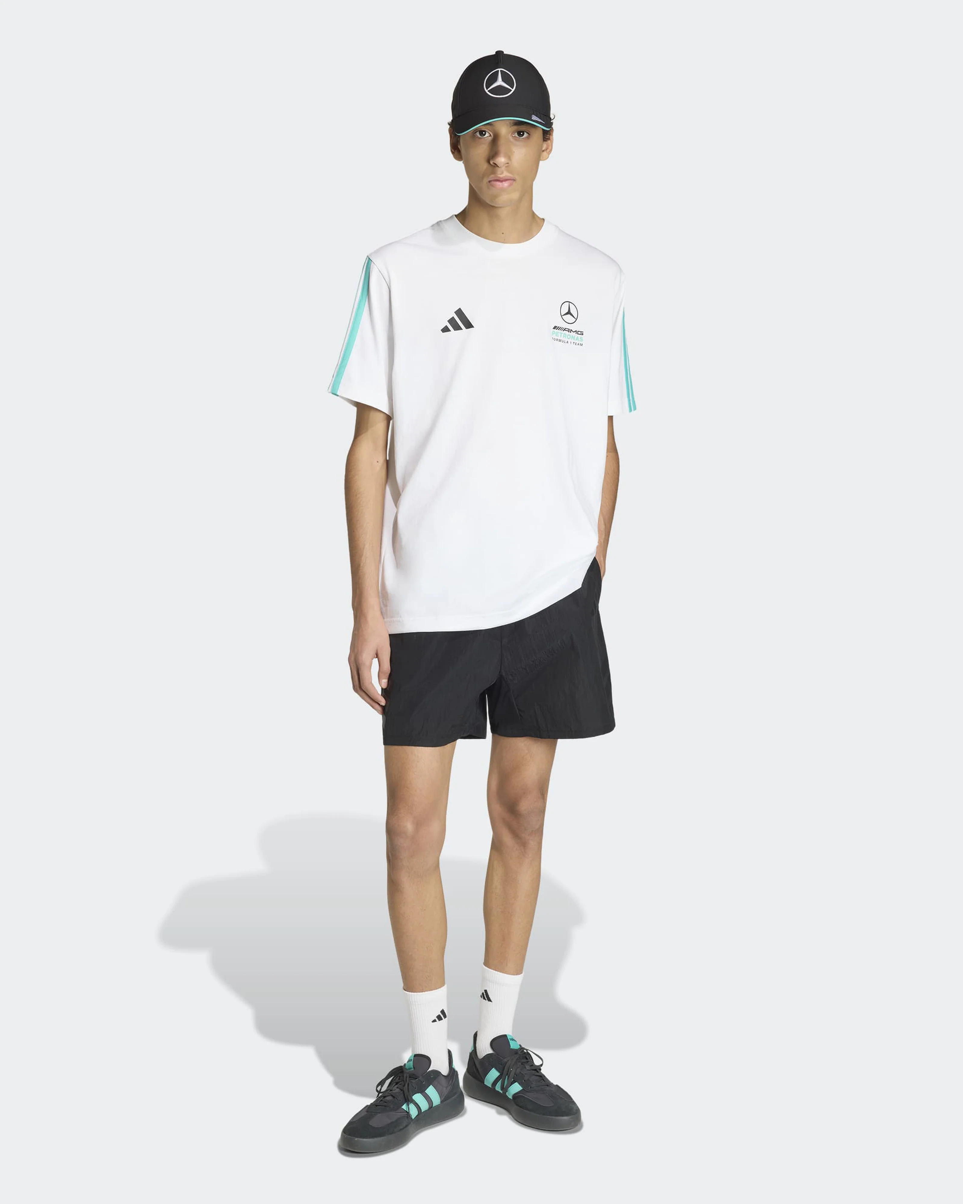 Mens Night Shorts Black - Image 3