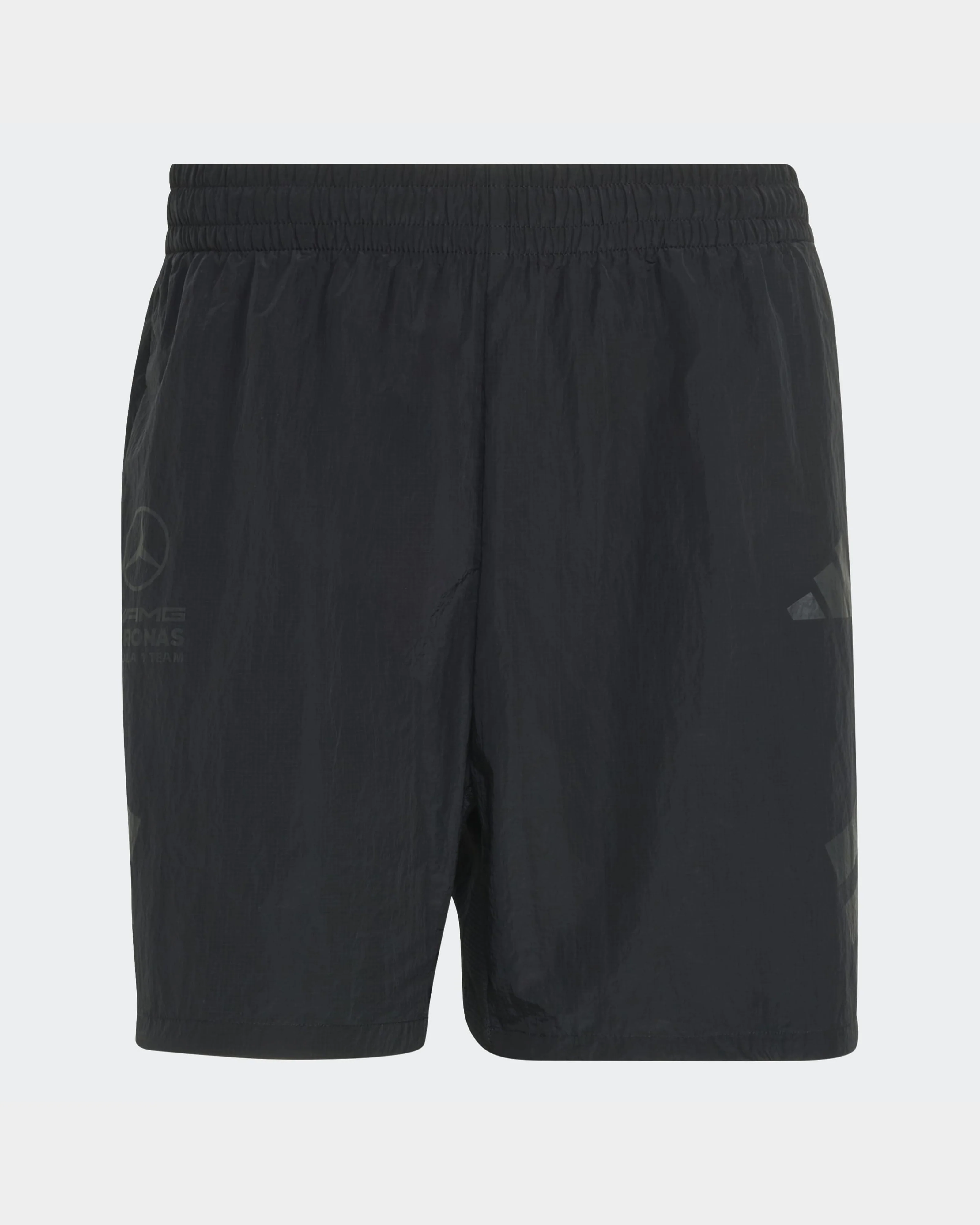 Mens Night Shorts Black - Image 6