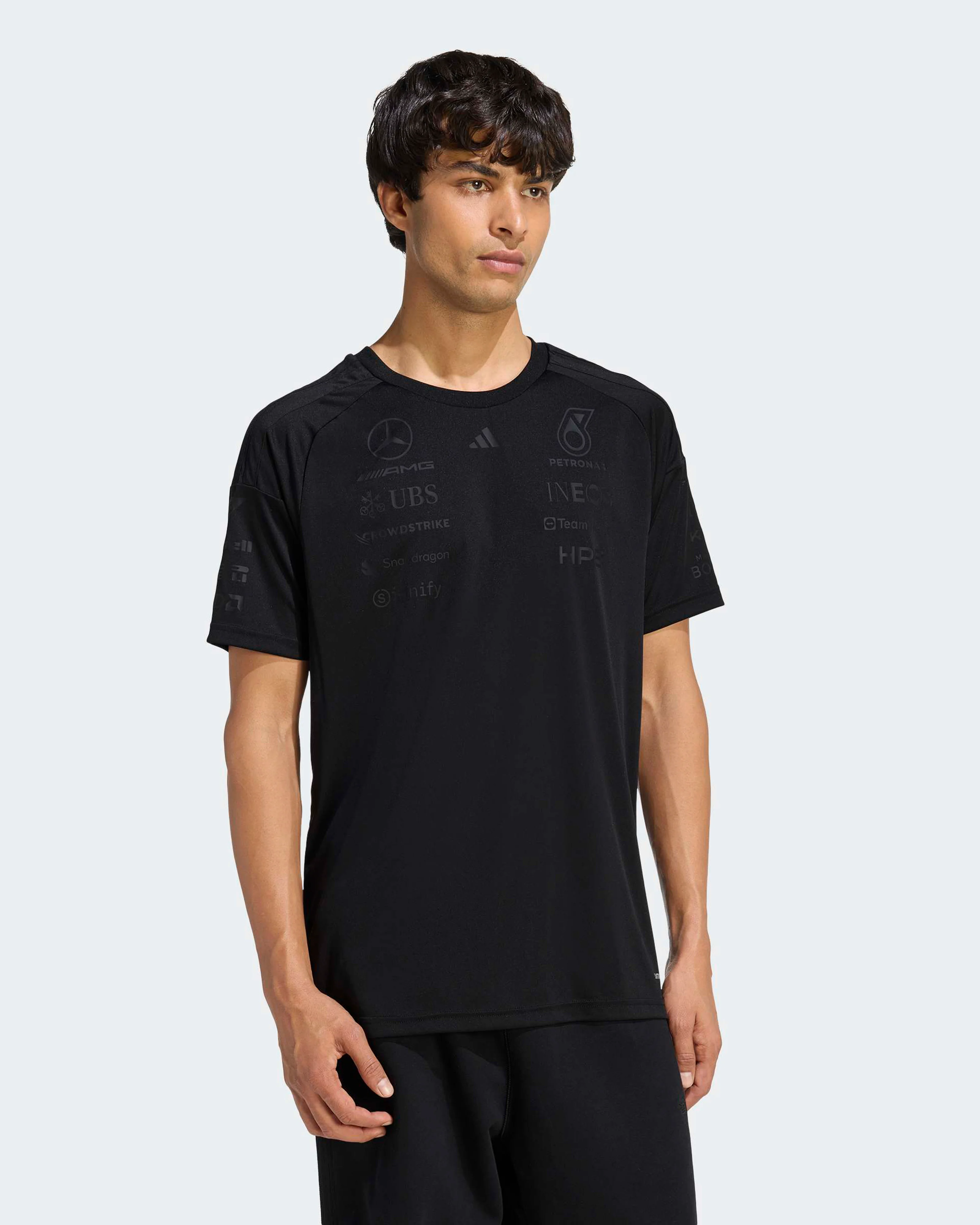 Mens 2026 Night Team Driver Tee Black - Image 3