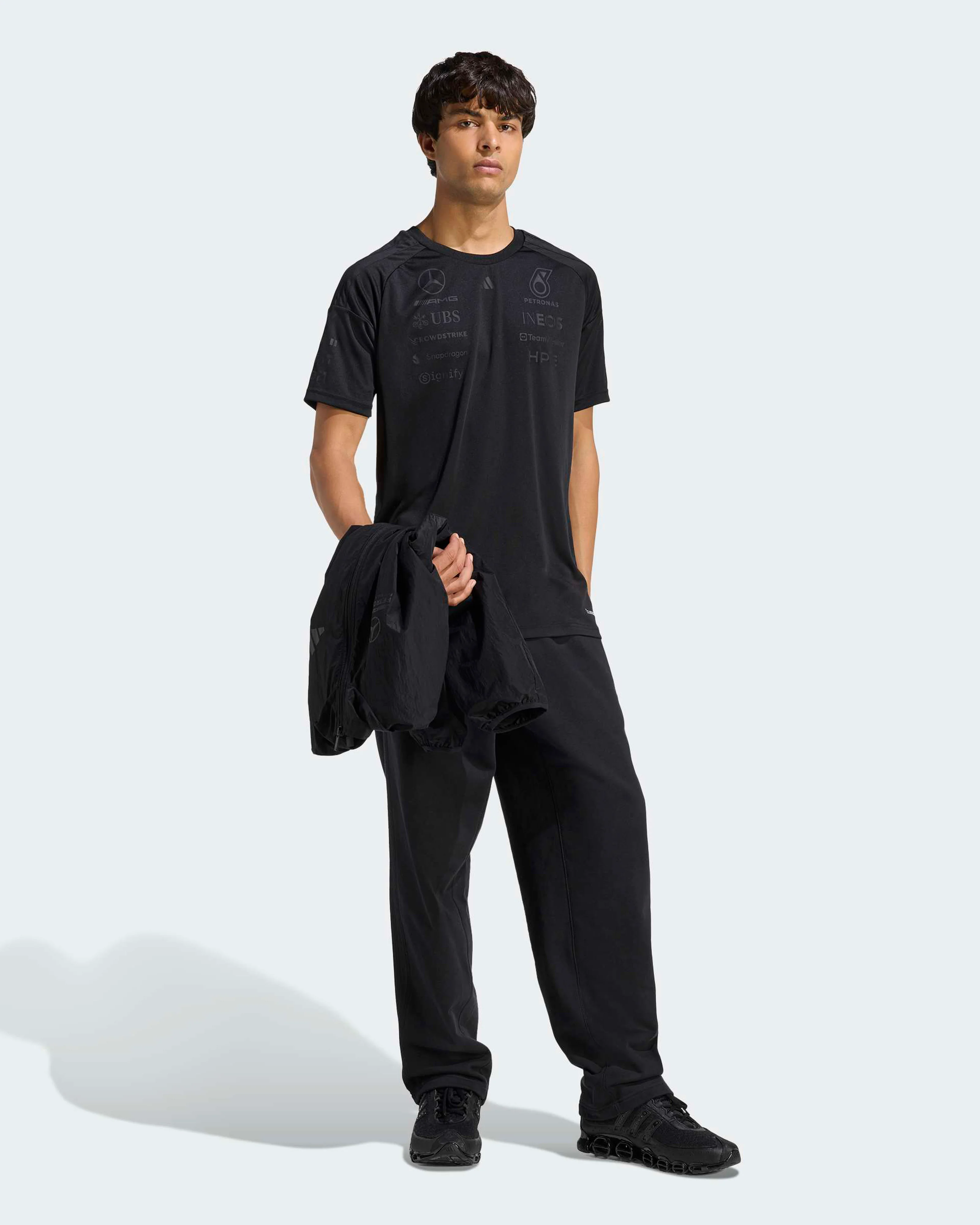 Mens 2026 Night Team Driver Tee Black - Image 5