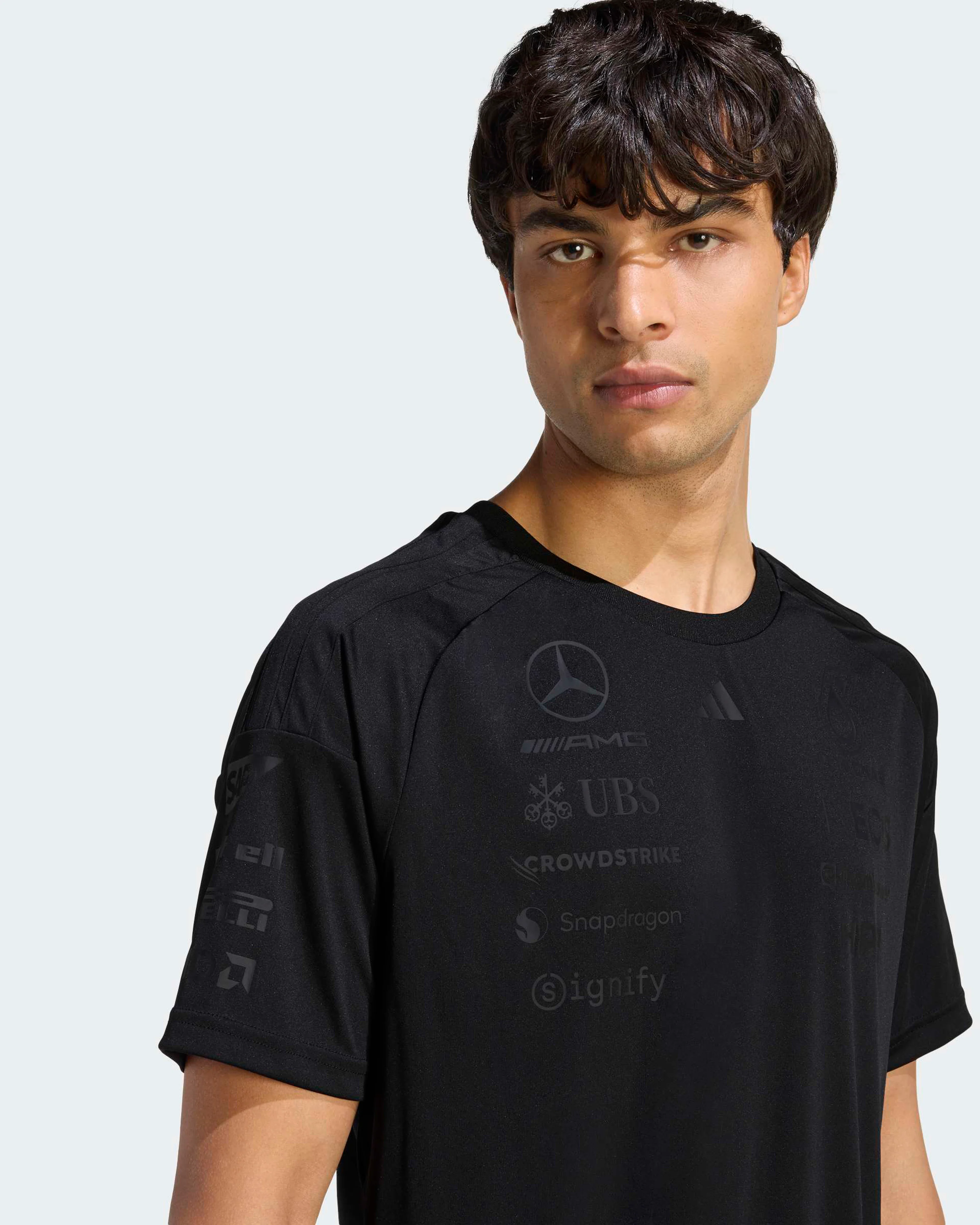 Mens 2026 Night Team Driver Tee Black - Image 6