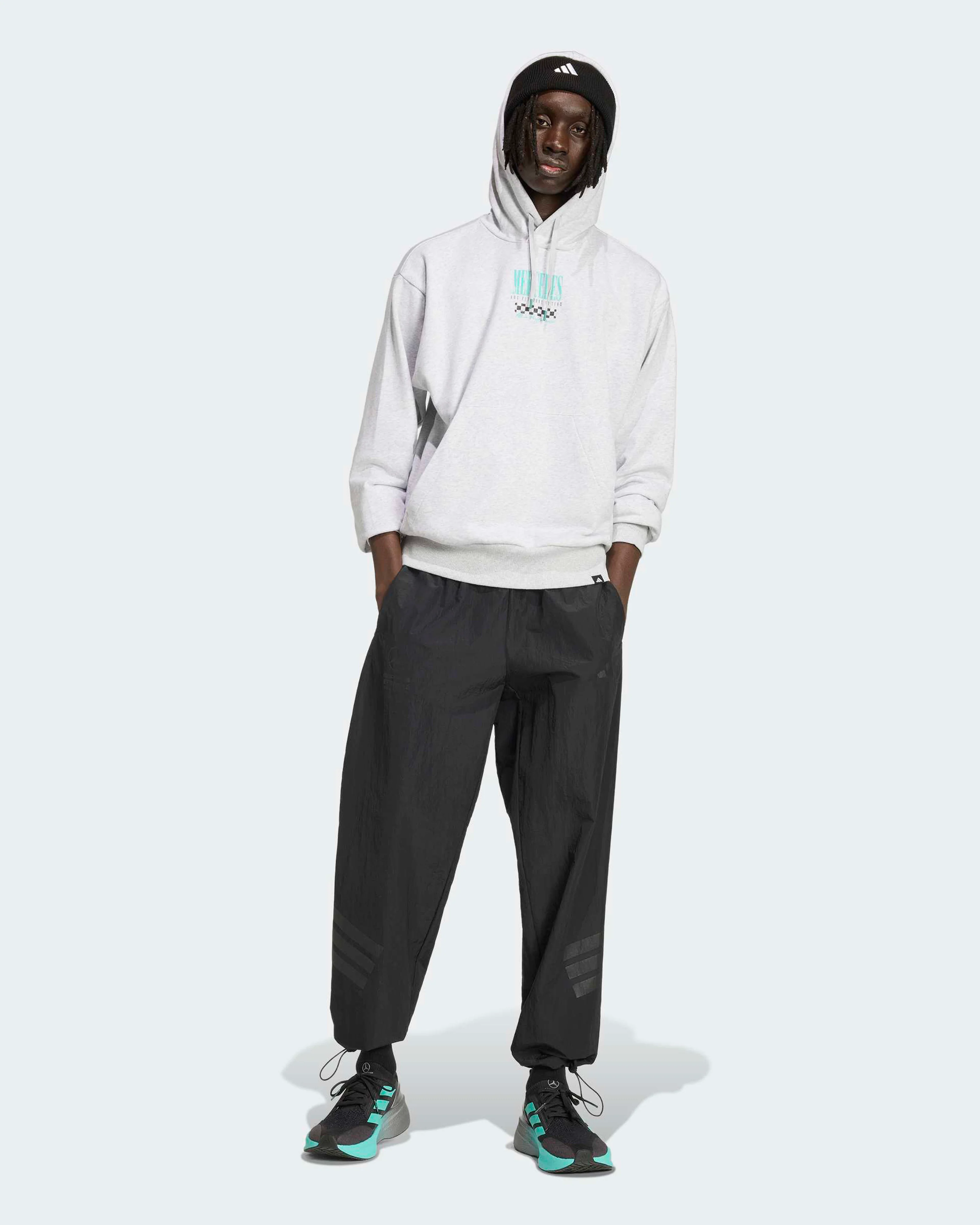 Mens Night Woven Pants Black - Image 3