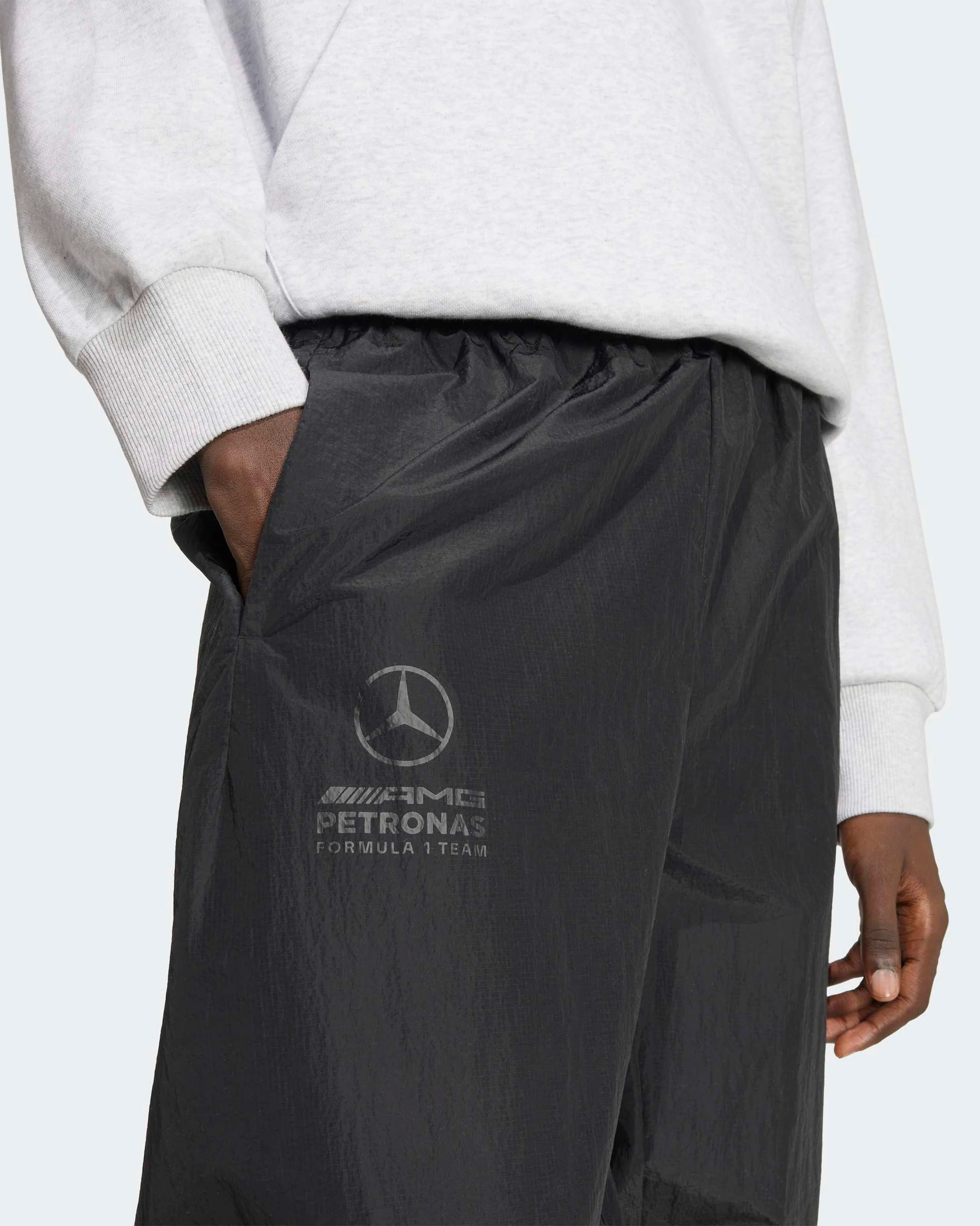 Mens Night Woven Pants Black - Image 4