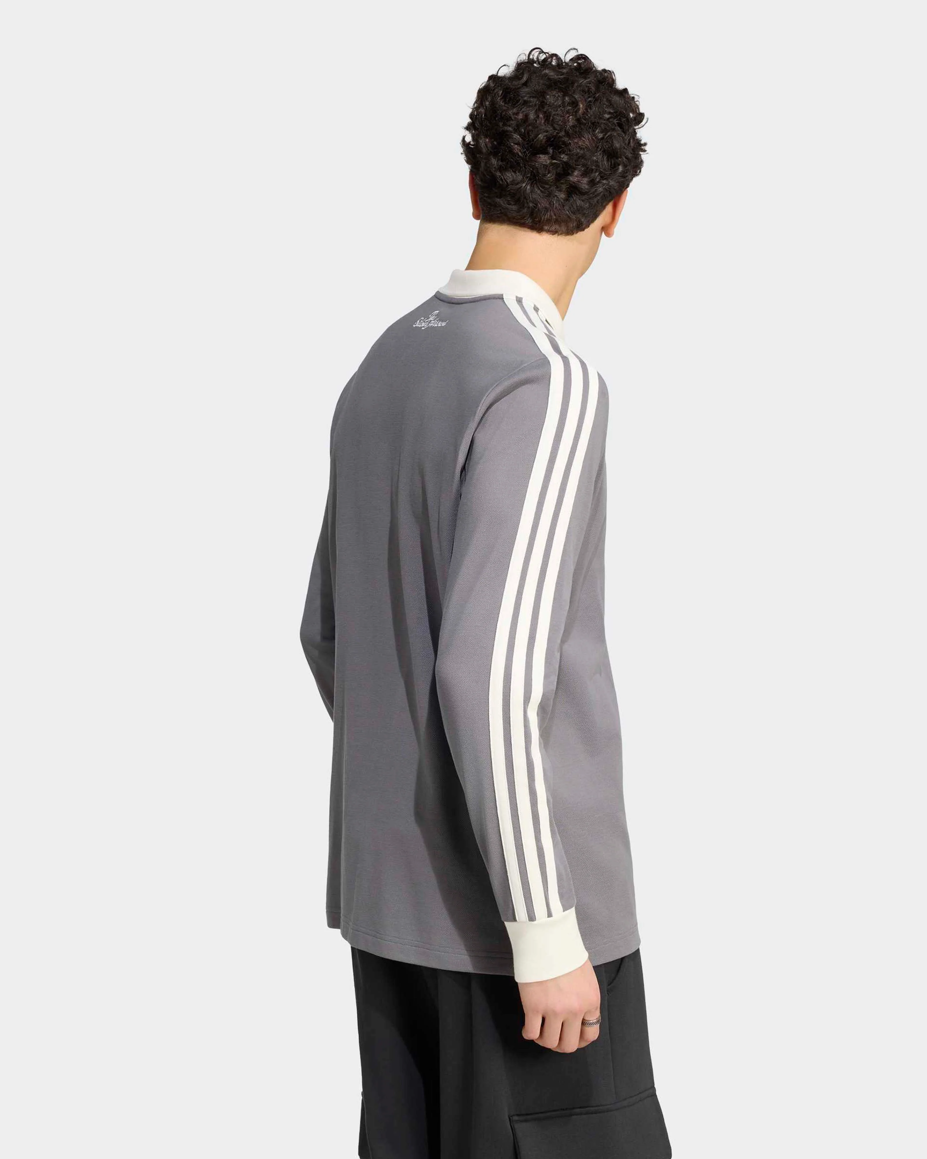 Mens Silver Arrows Icon Polo Grey - Image 3