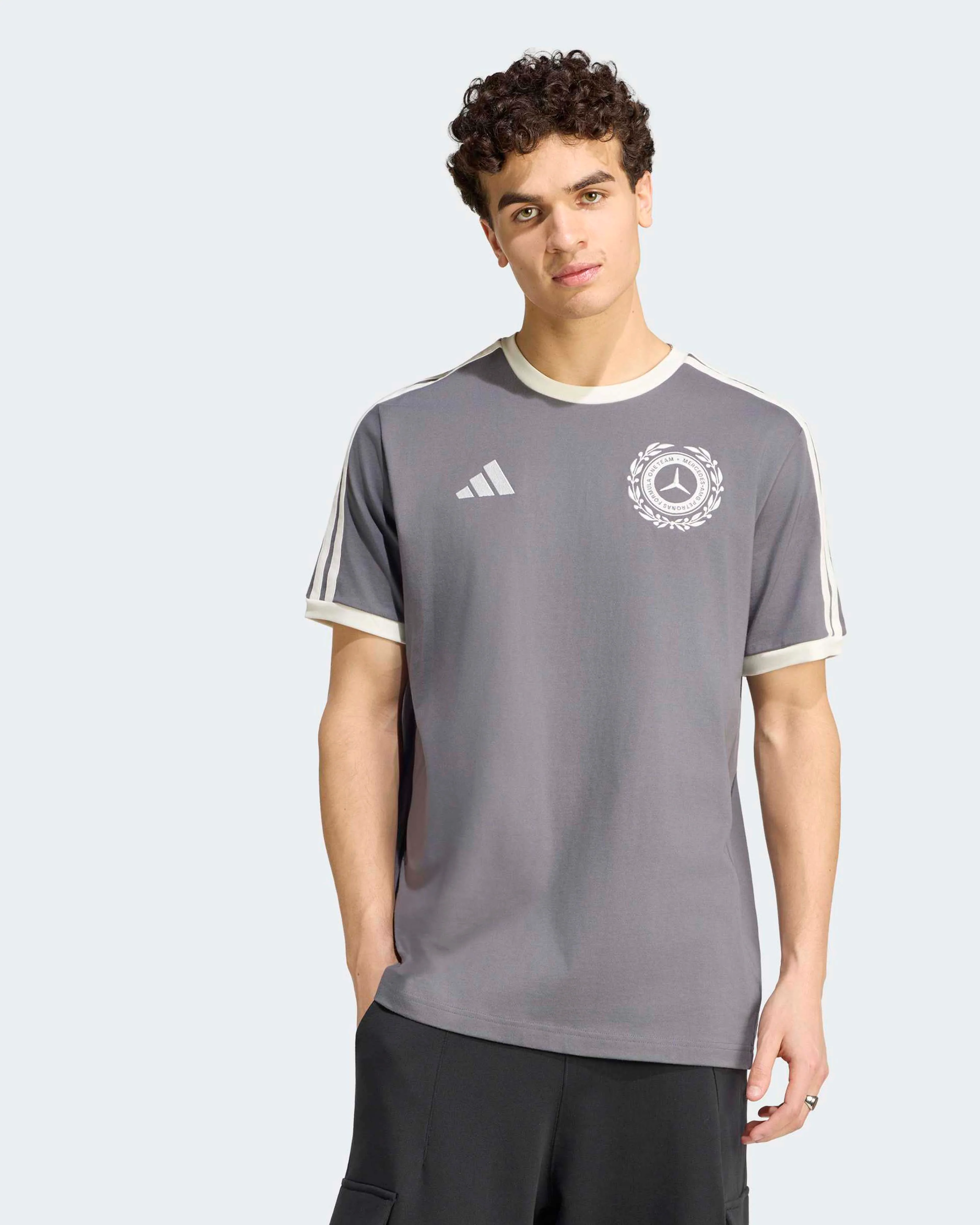 Mens Silver Arrows Icon T-shirt Grey - Image 2