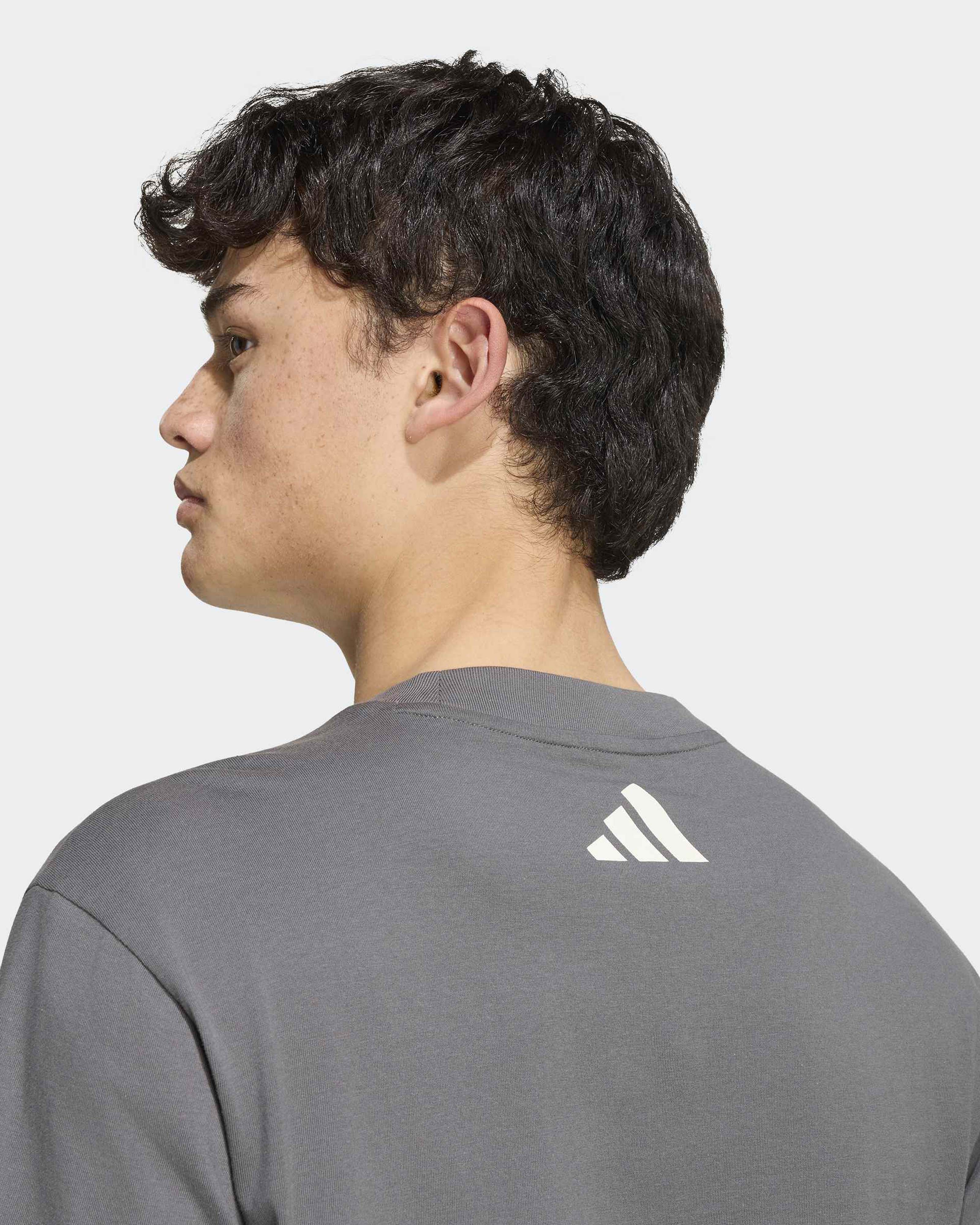 Mens Silver Arrows T-shirt Grey - Image 5