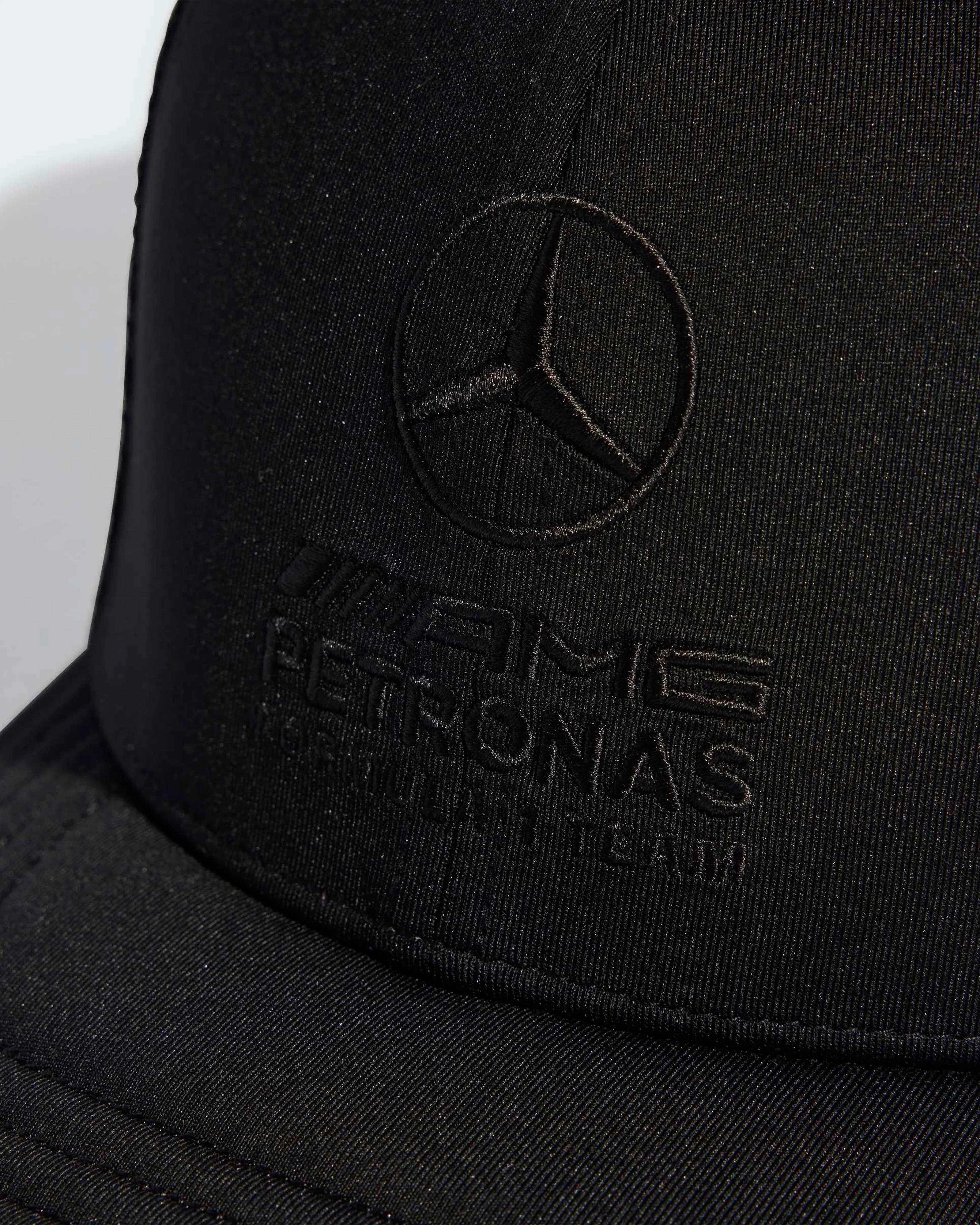 Night Trucker Cap Black - Image 3