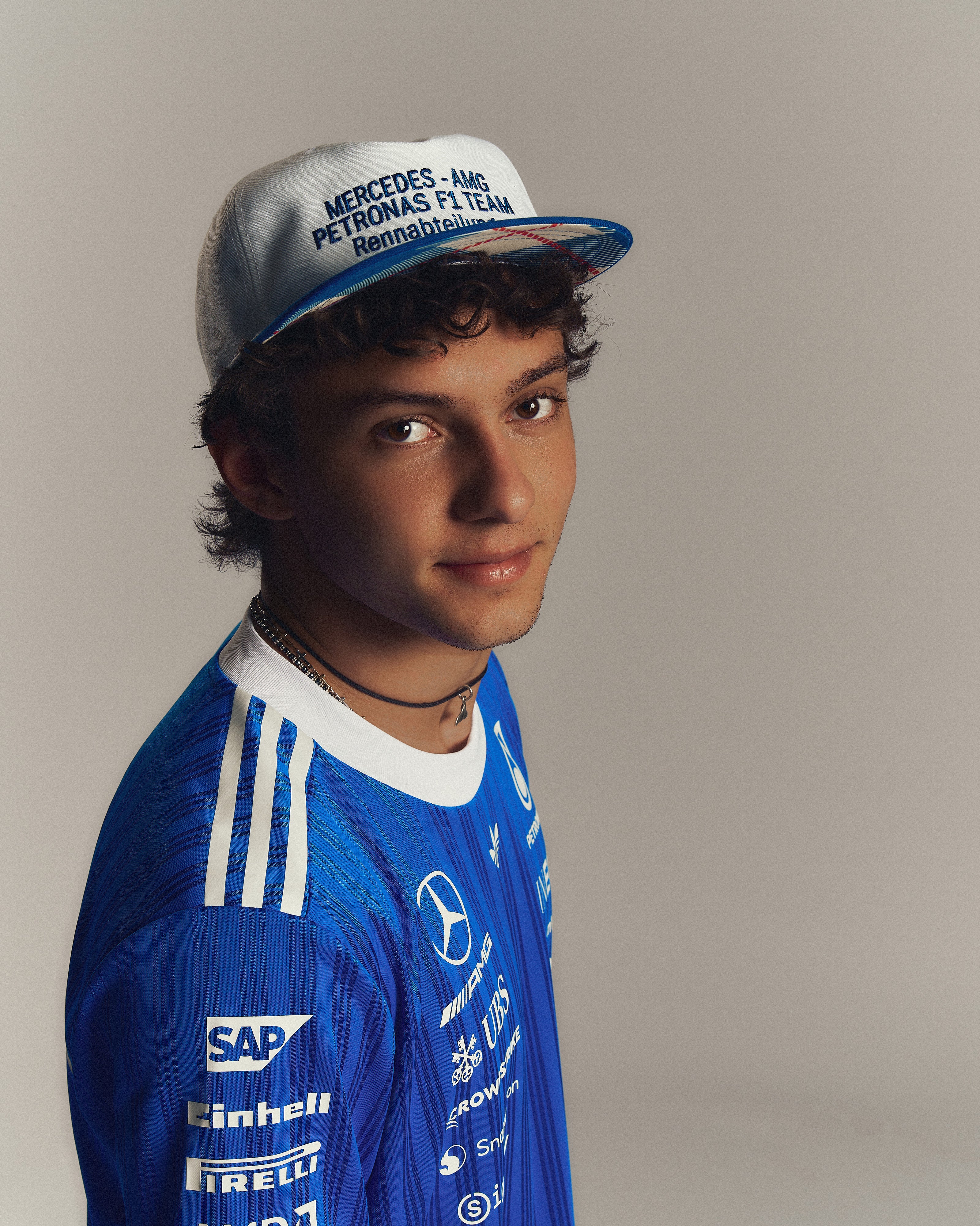 2026 Special Edition Blue Wonder Driver Cap White - Image 3