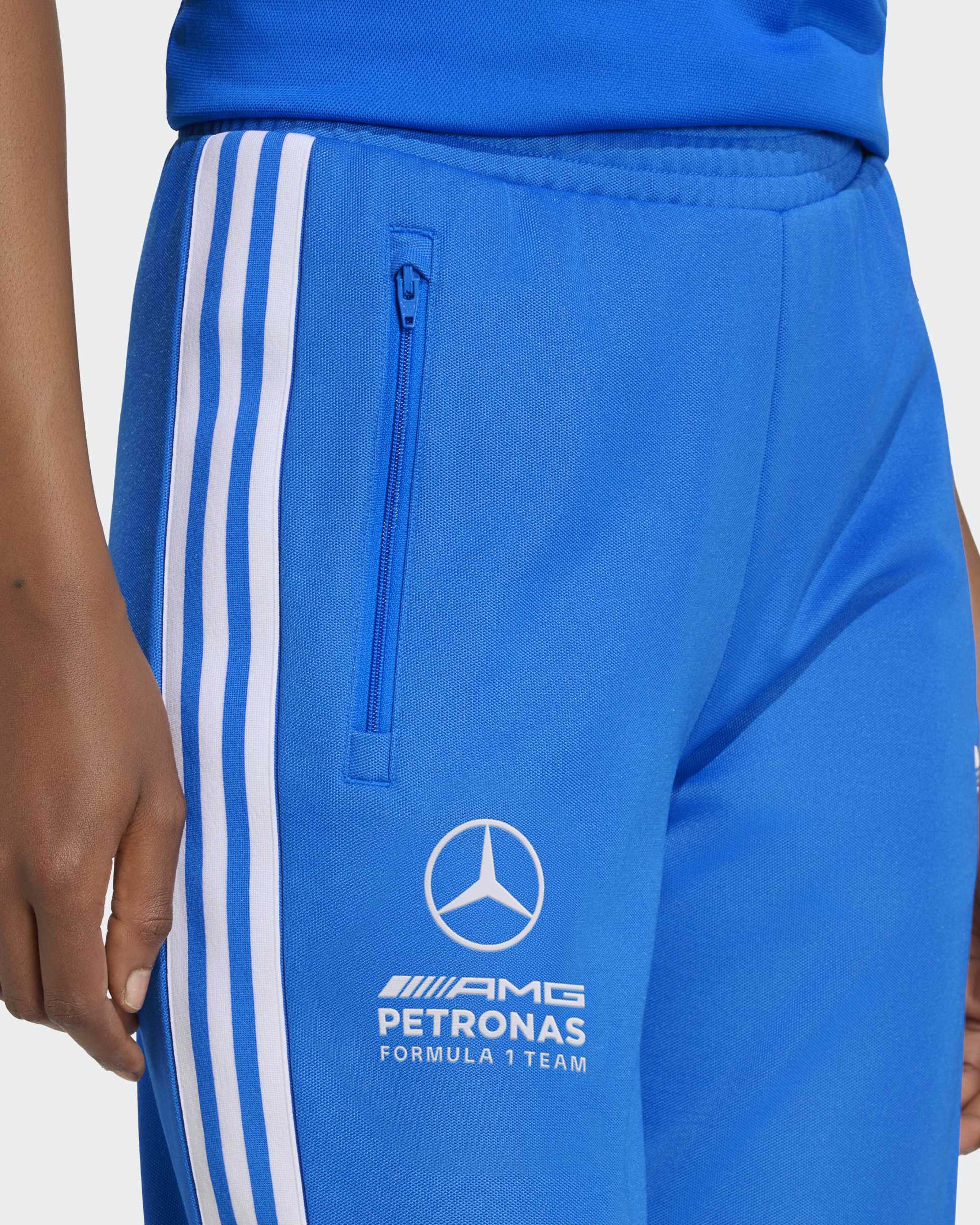 Womens Blue Wonder Track Pants Blue - Image 4