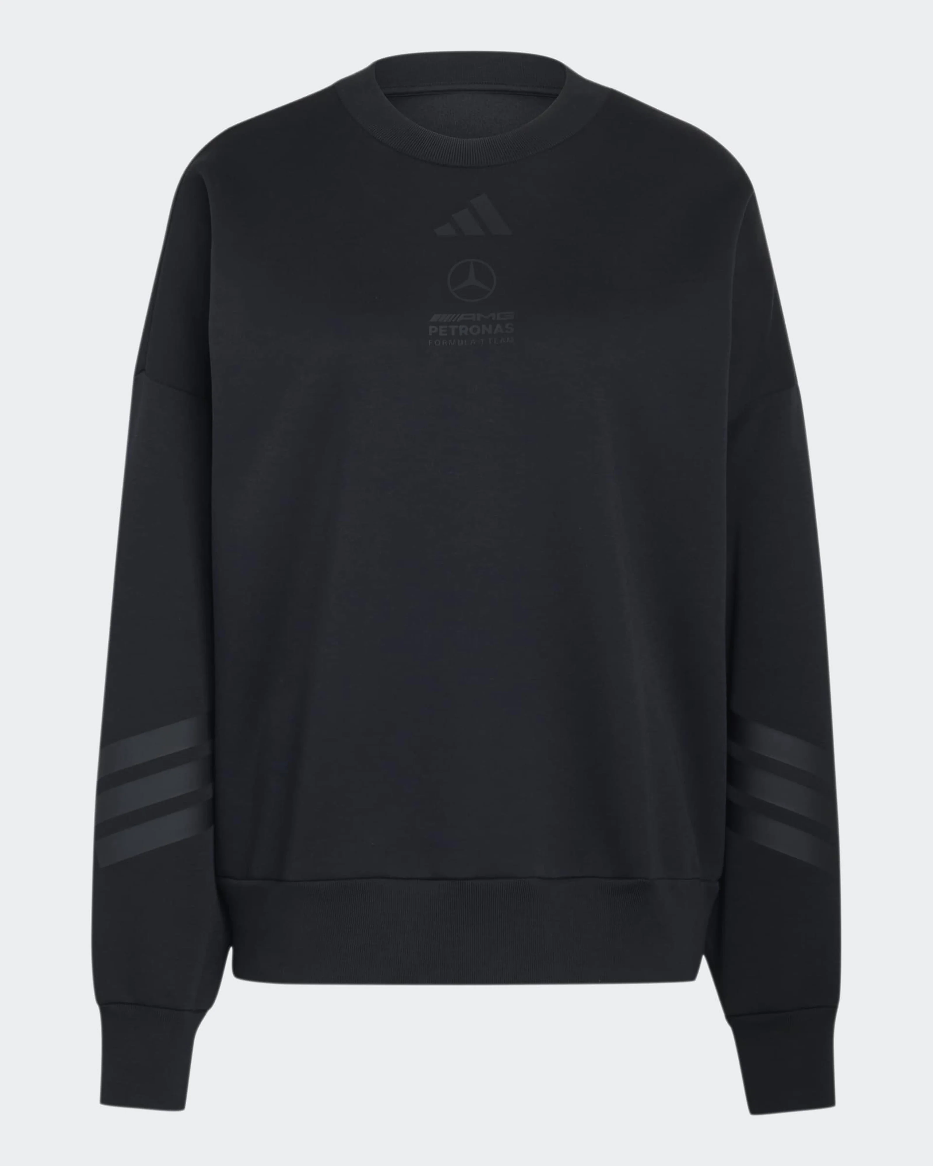 Womens Night Sweat Top Black - Image 6