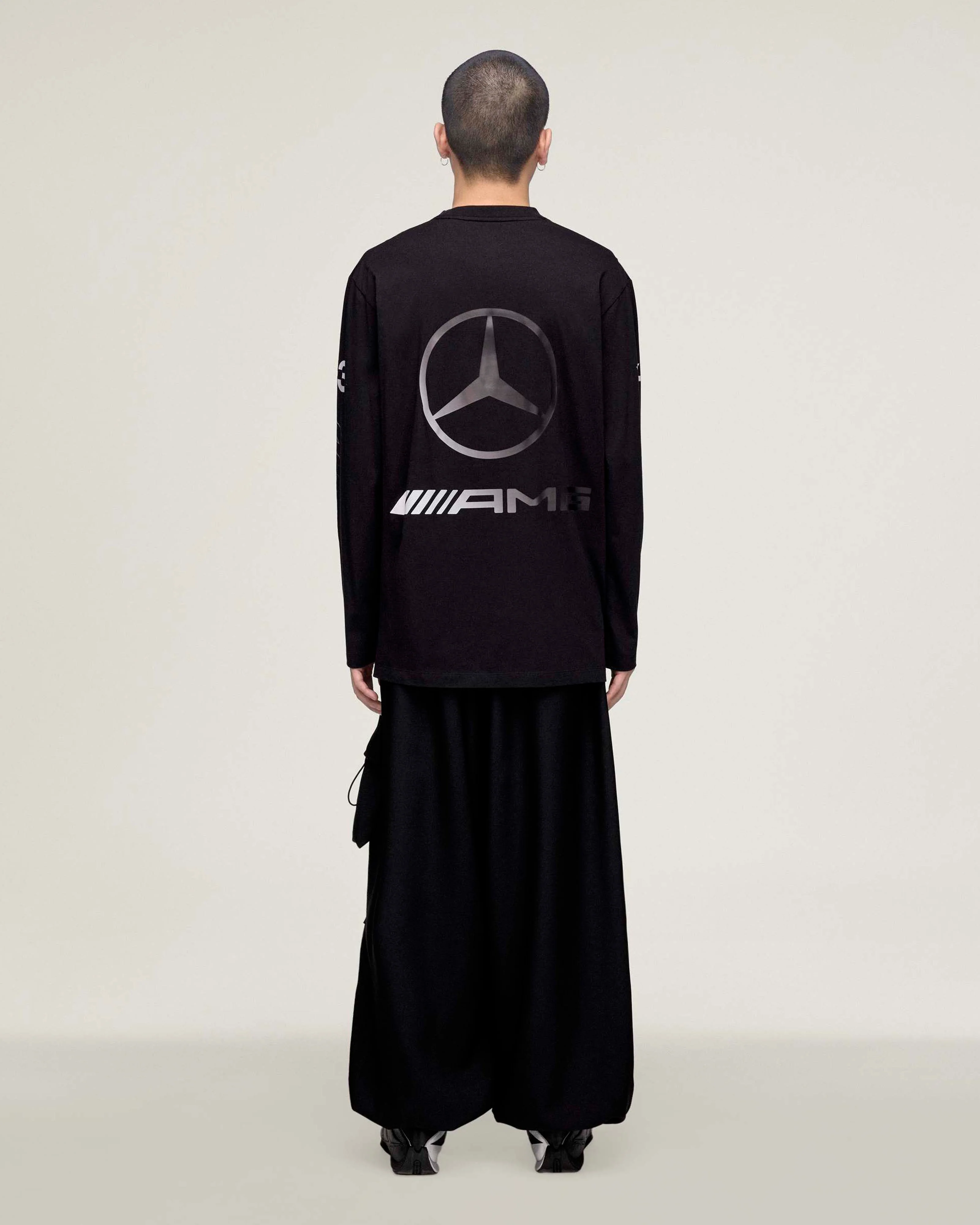 Y-3 Chaos Long-Sleeve T-shirt Black - Image 2