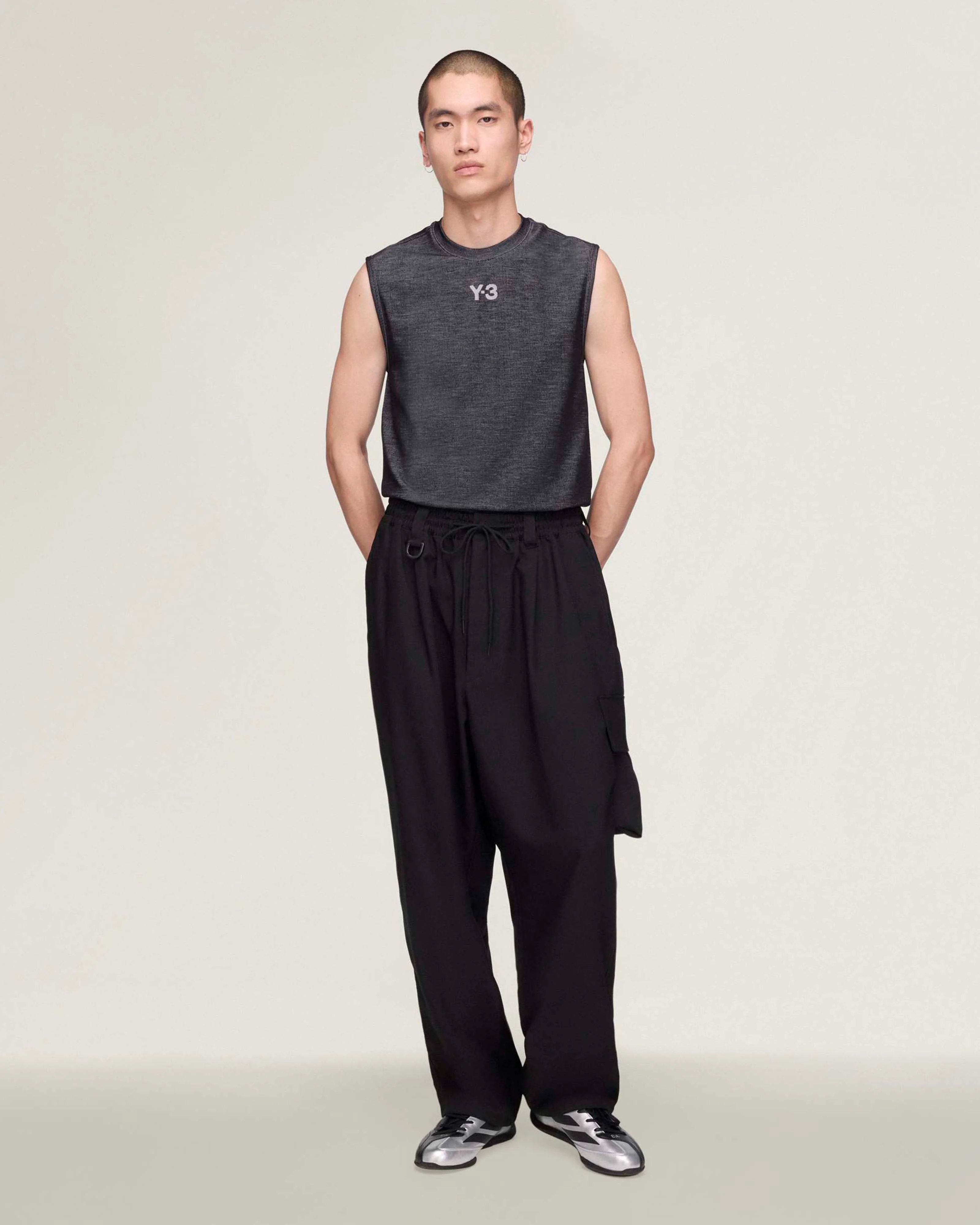 Y-3 Engineered Tank Top Black - Image 4