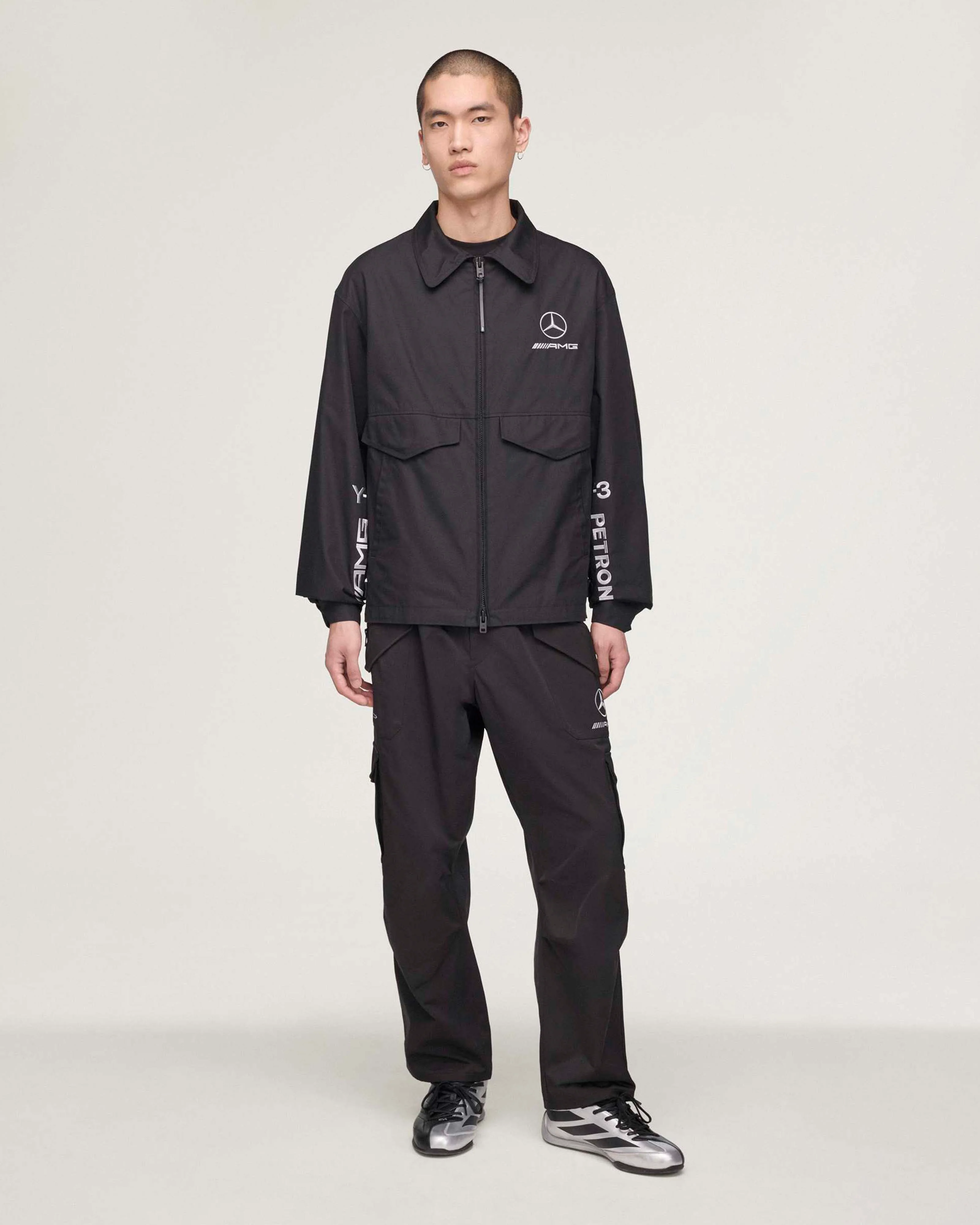 Y-3 Wolf Jacket Black - Image 5