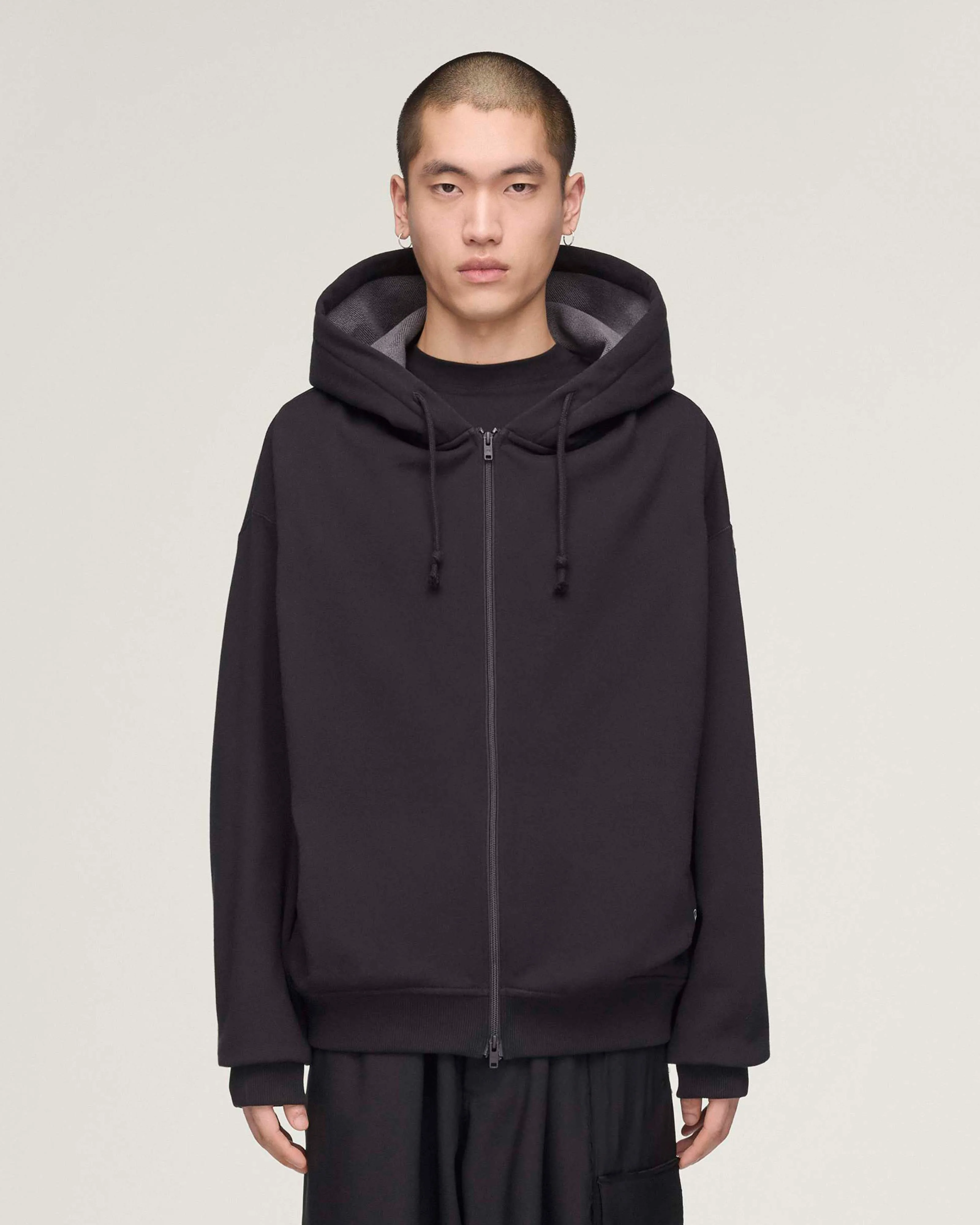 Y-3 Zip Hoody Black