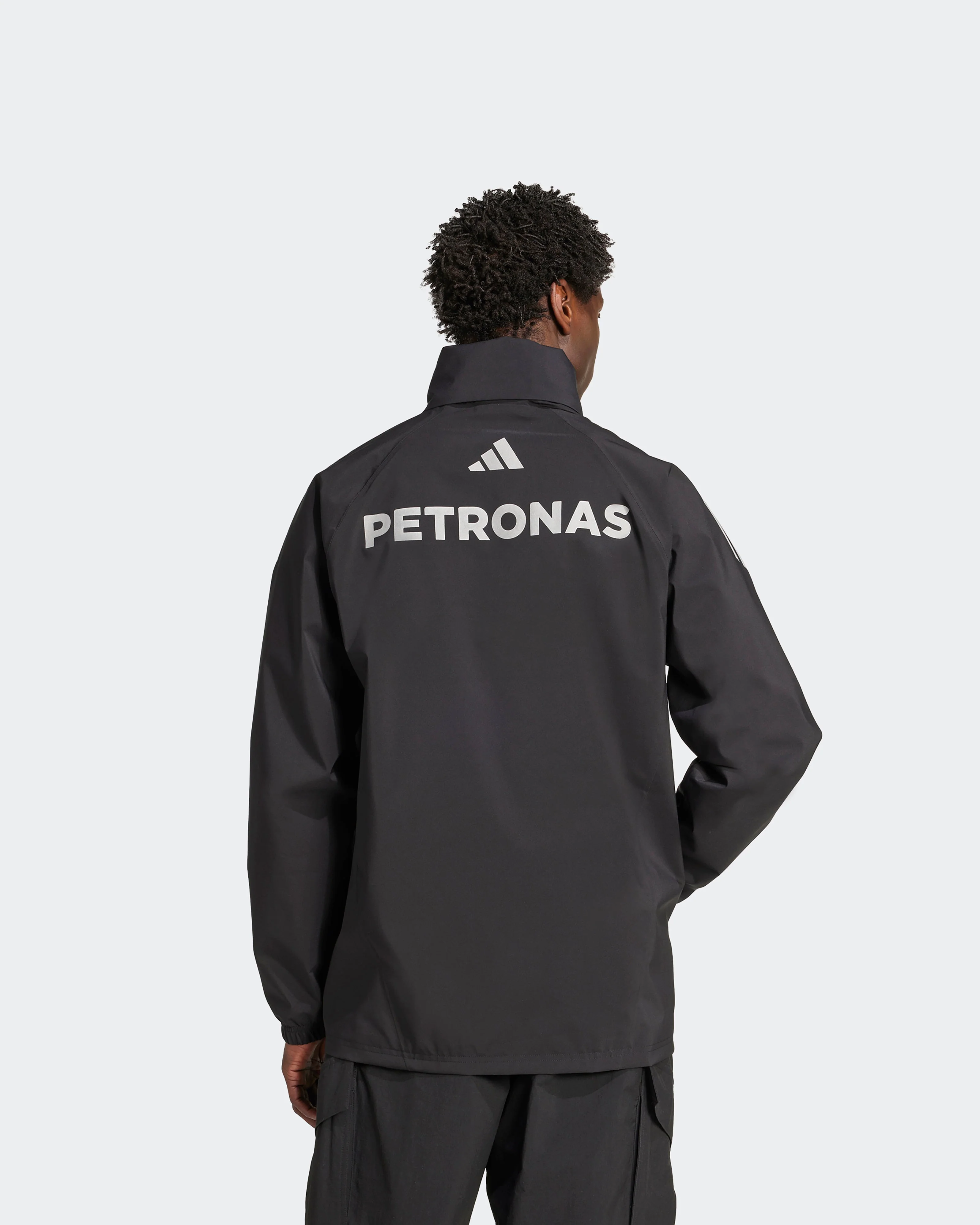 Mens 2025 Mechanics Rain Jacket Black - Image 5
