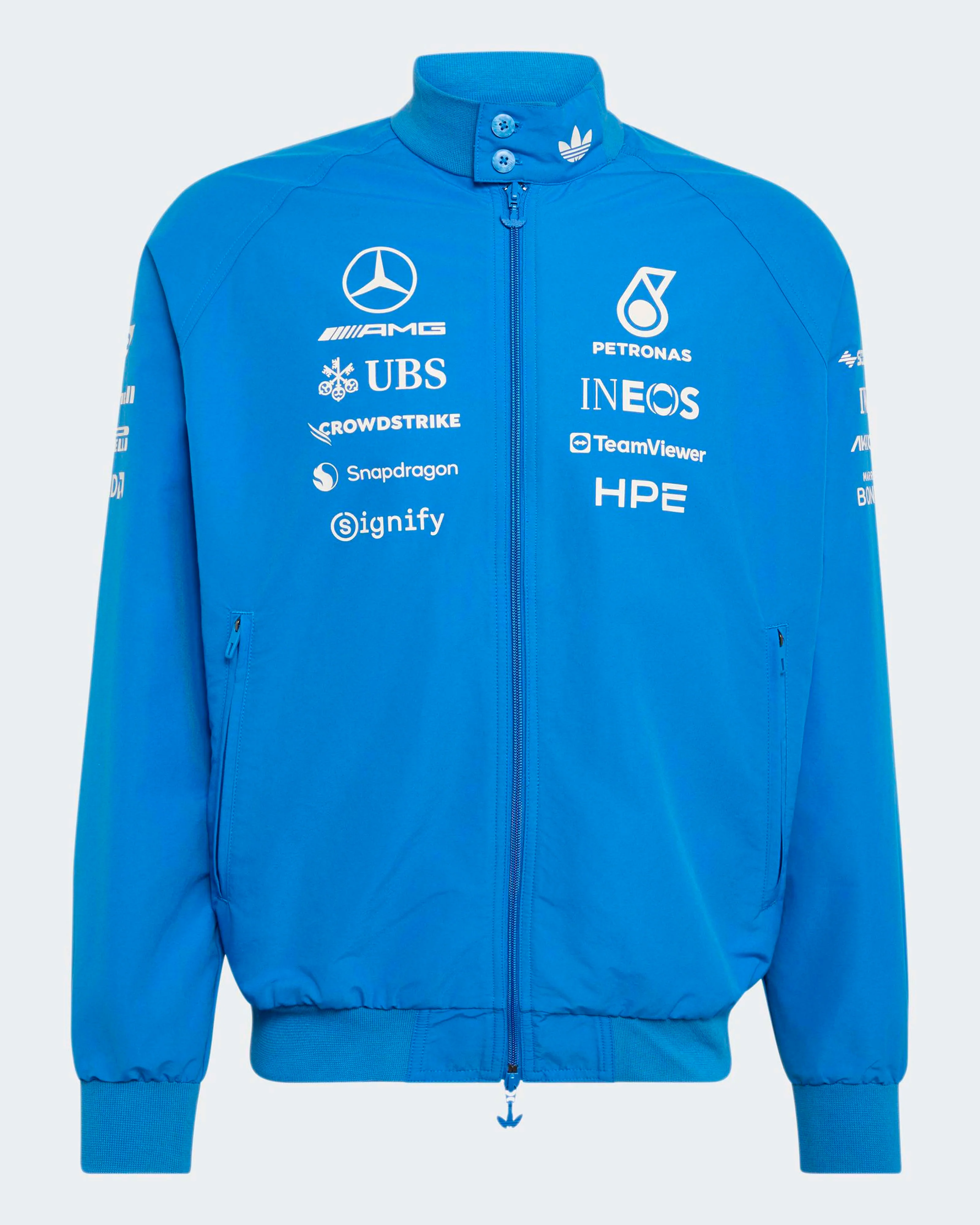 Mens 2026 Blue Wonder Team Harrington Jacket Blue - Image 10