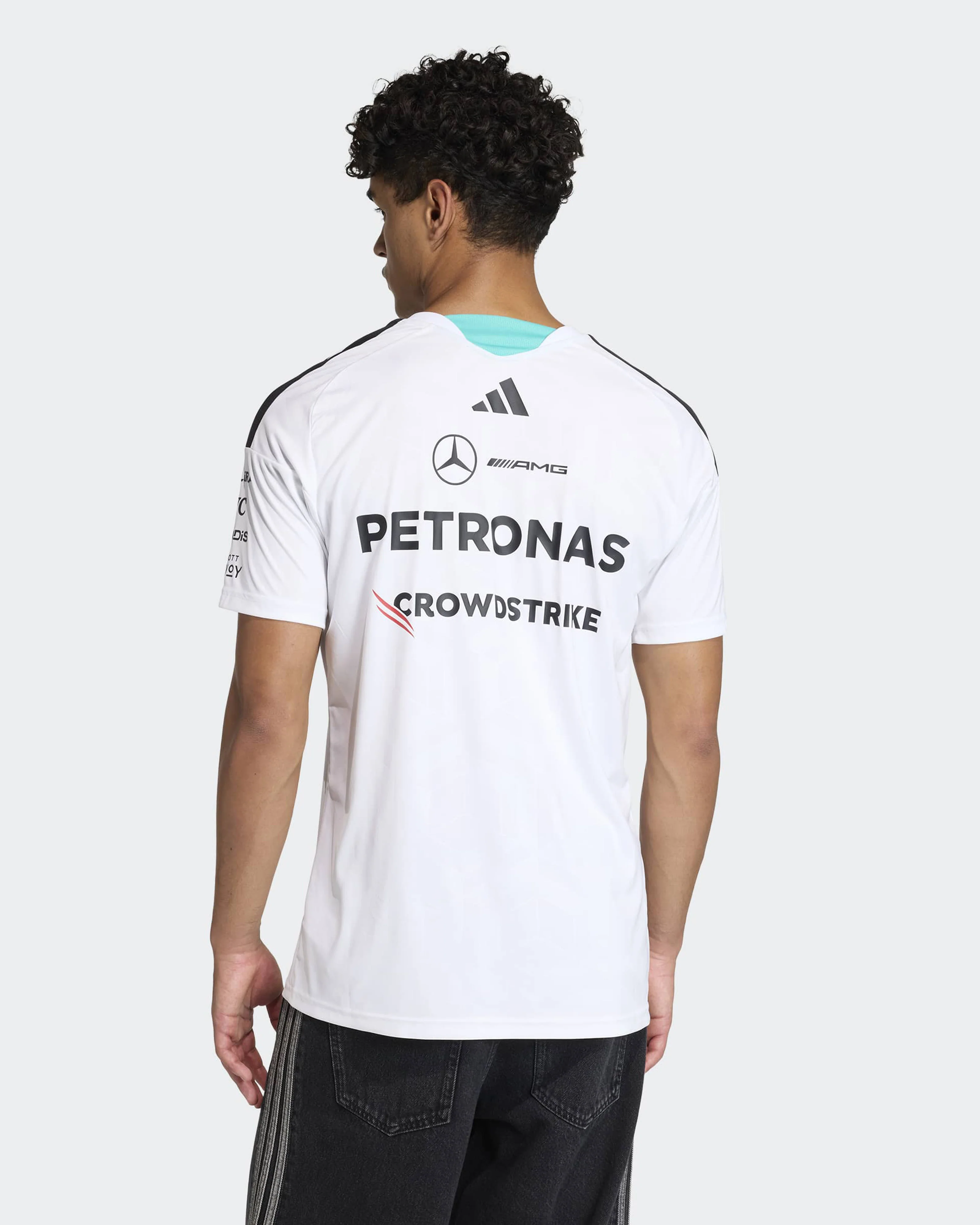 Mens 2026 Team Driver Tee White - Image 2