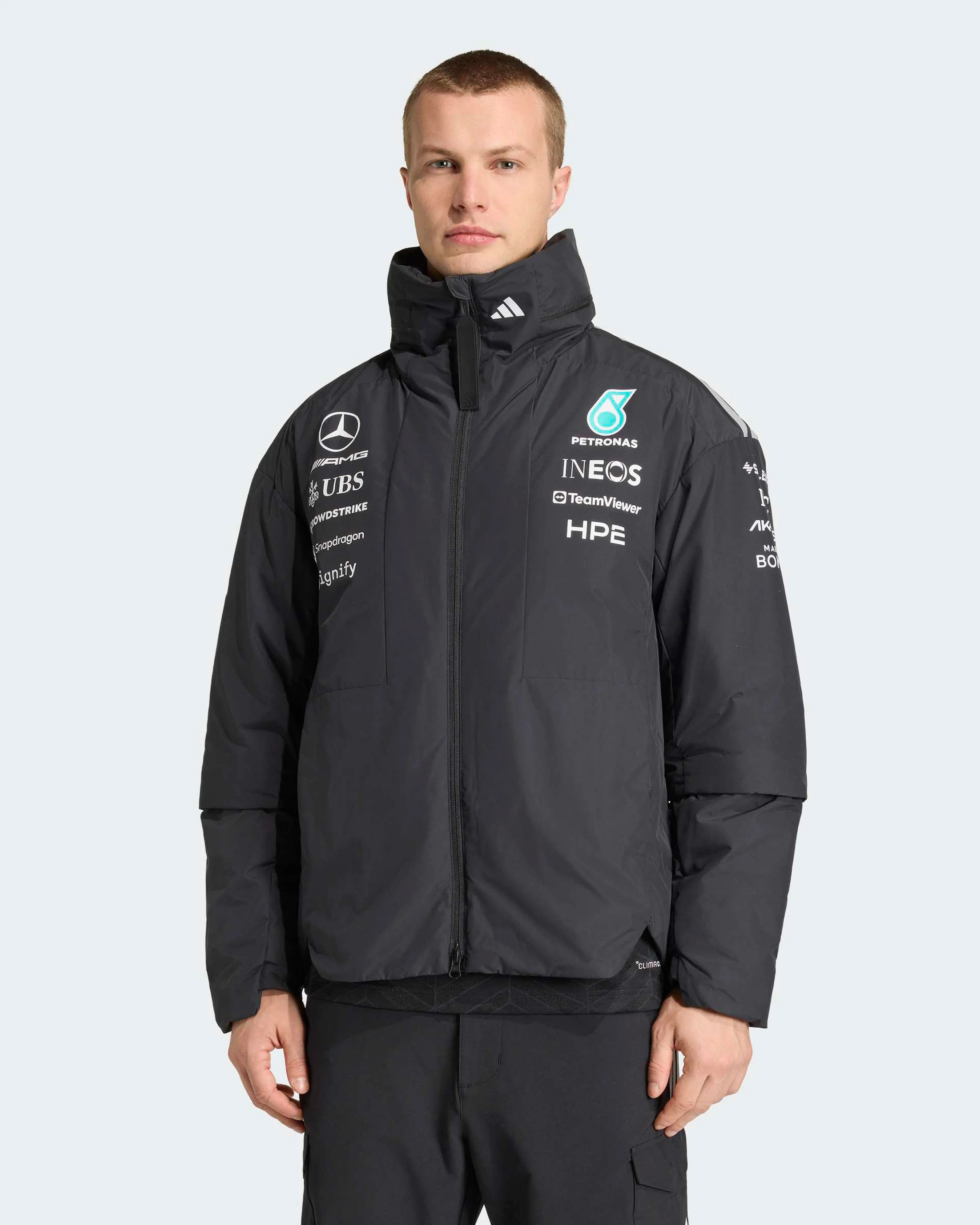 Mens 2026 Team Jacket Black - Image 3