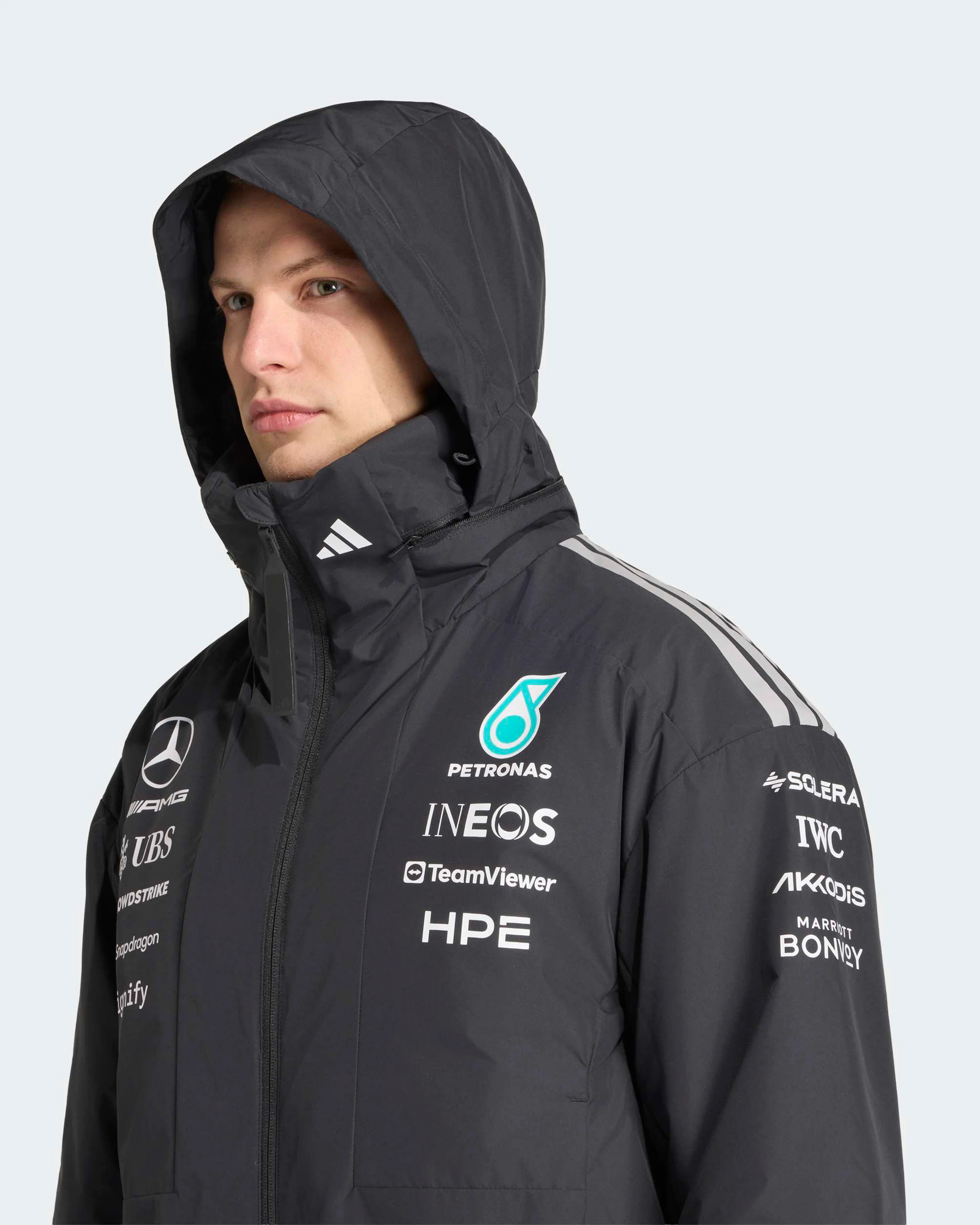 Mens 2026 Team Jacket Black - Image 8