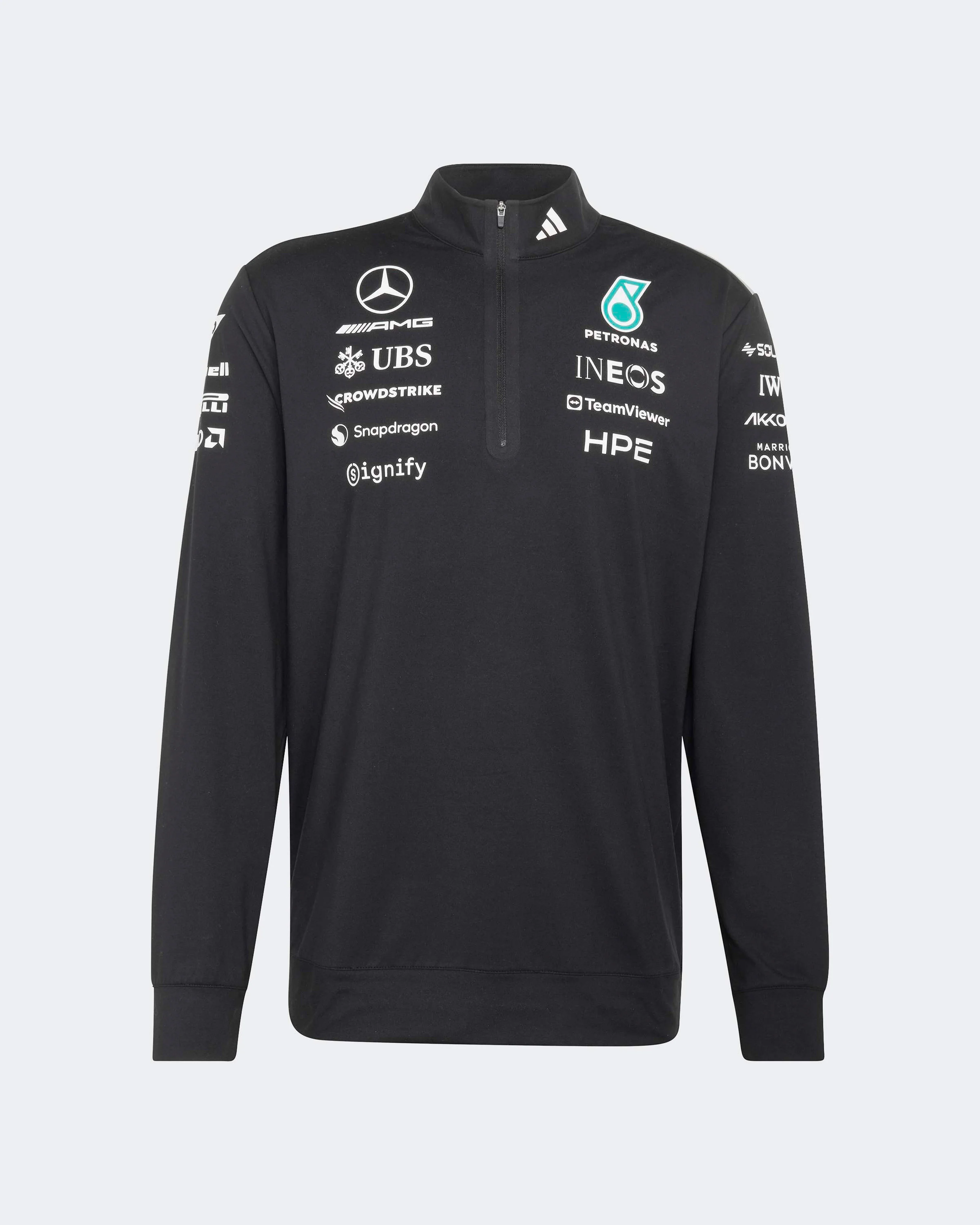 Mens 2026 Team Quarter Zip Black - Image 9