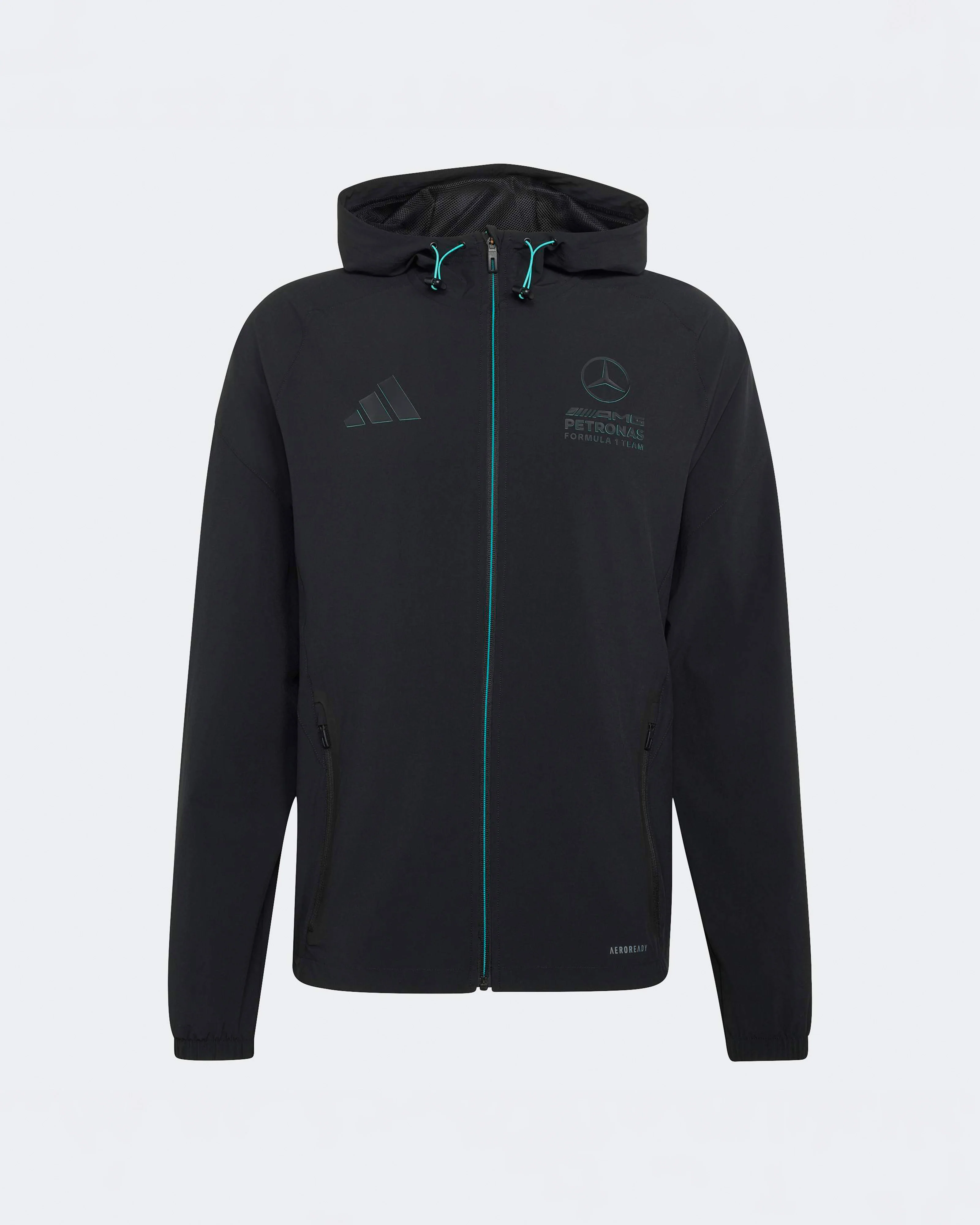 Mens Night Vis Tech Jacket Black - Image 6