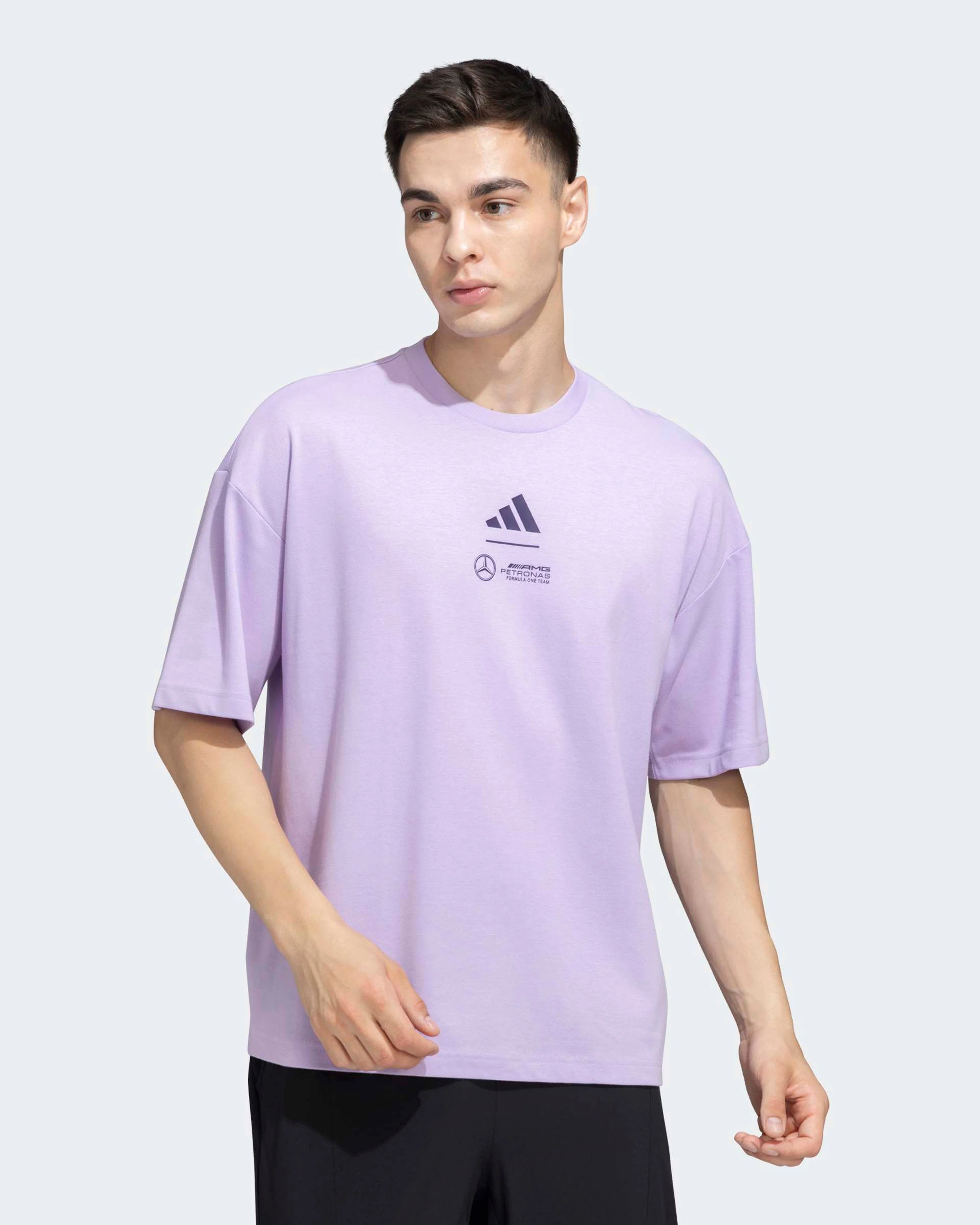 Mens Premium Woven T-shirt Purple