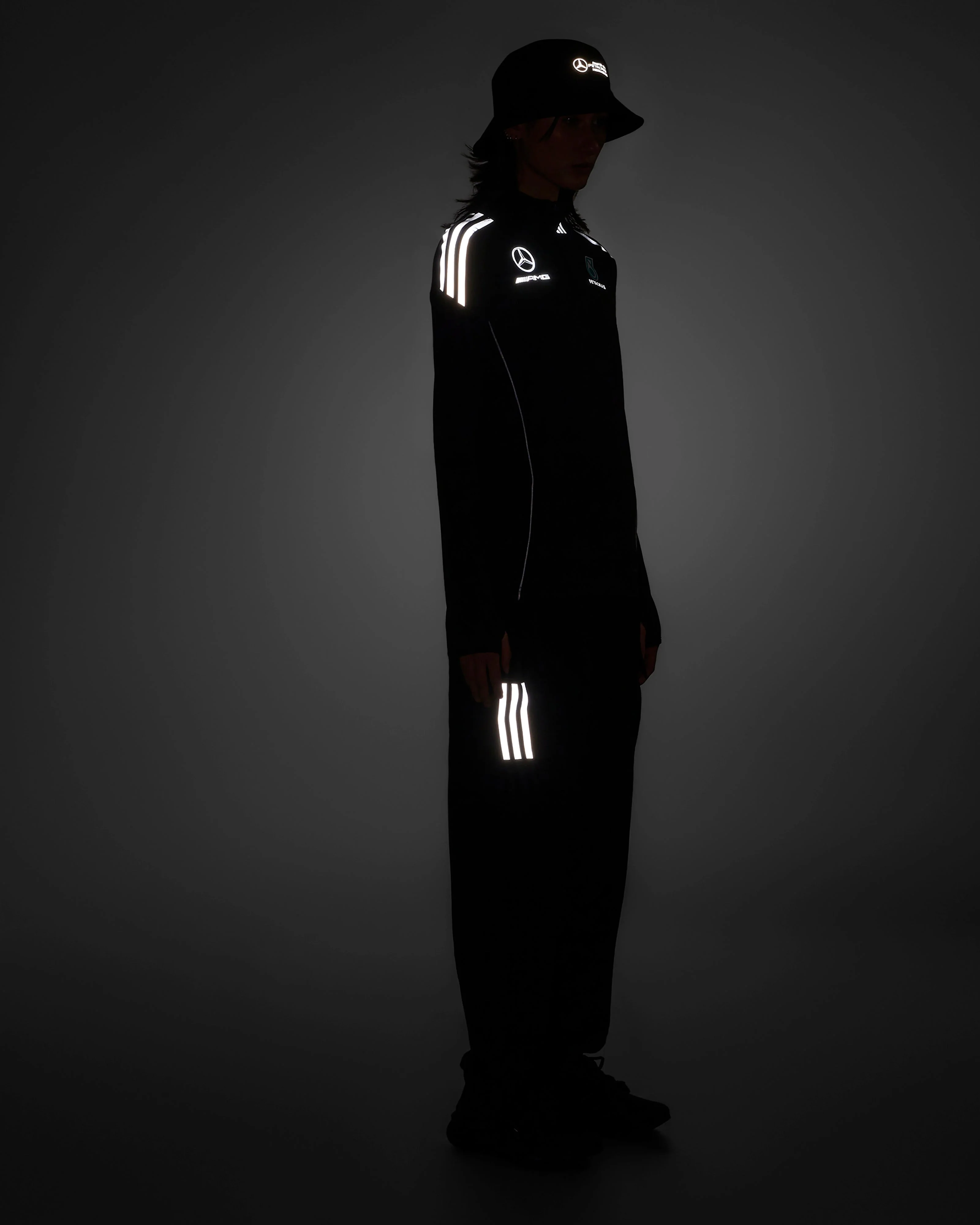Womens 2025 Mechanics Joggers Black - Image 2