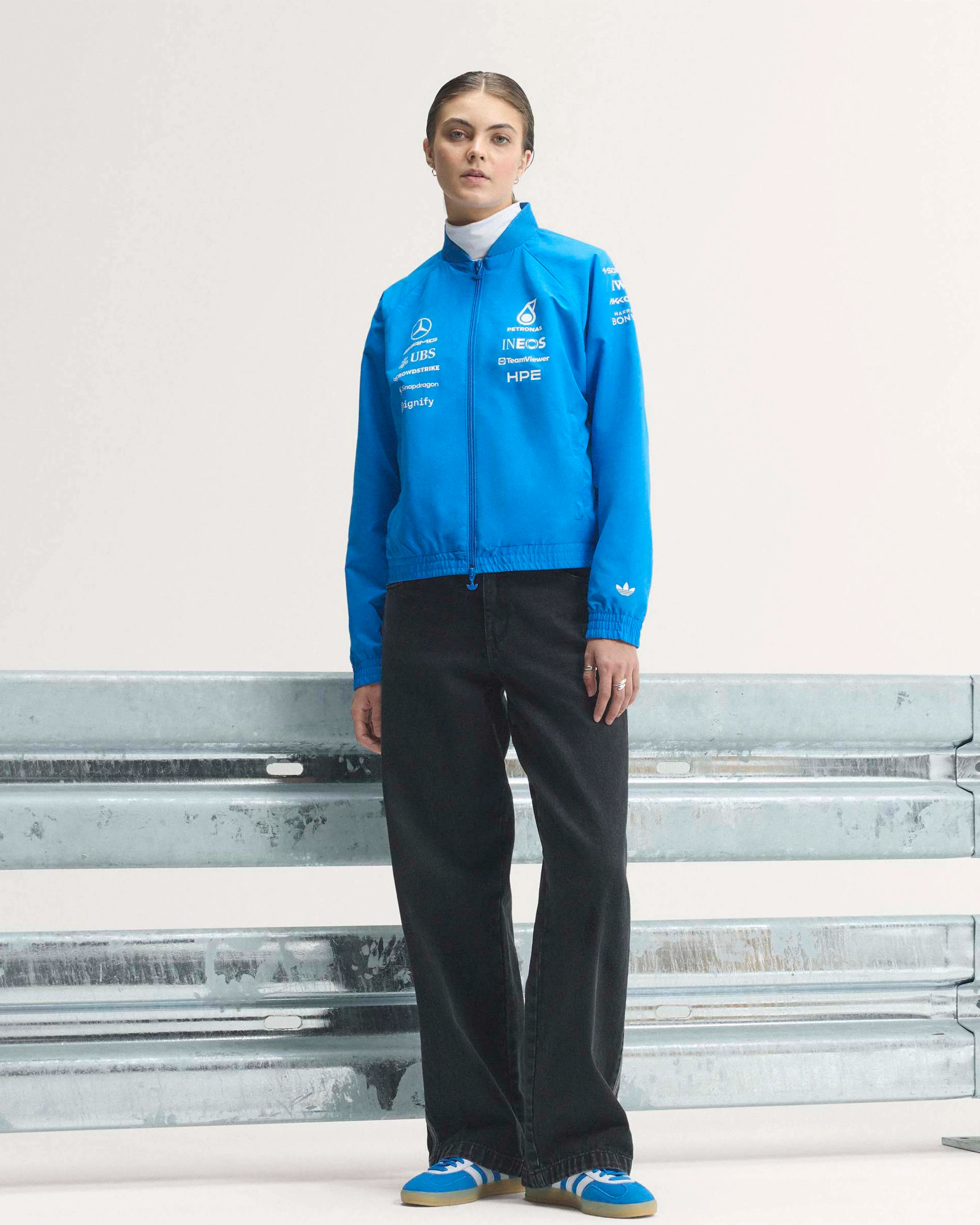 Womens 2026 Blue Wonder Team Jacket Blue - Image 8