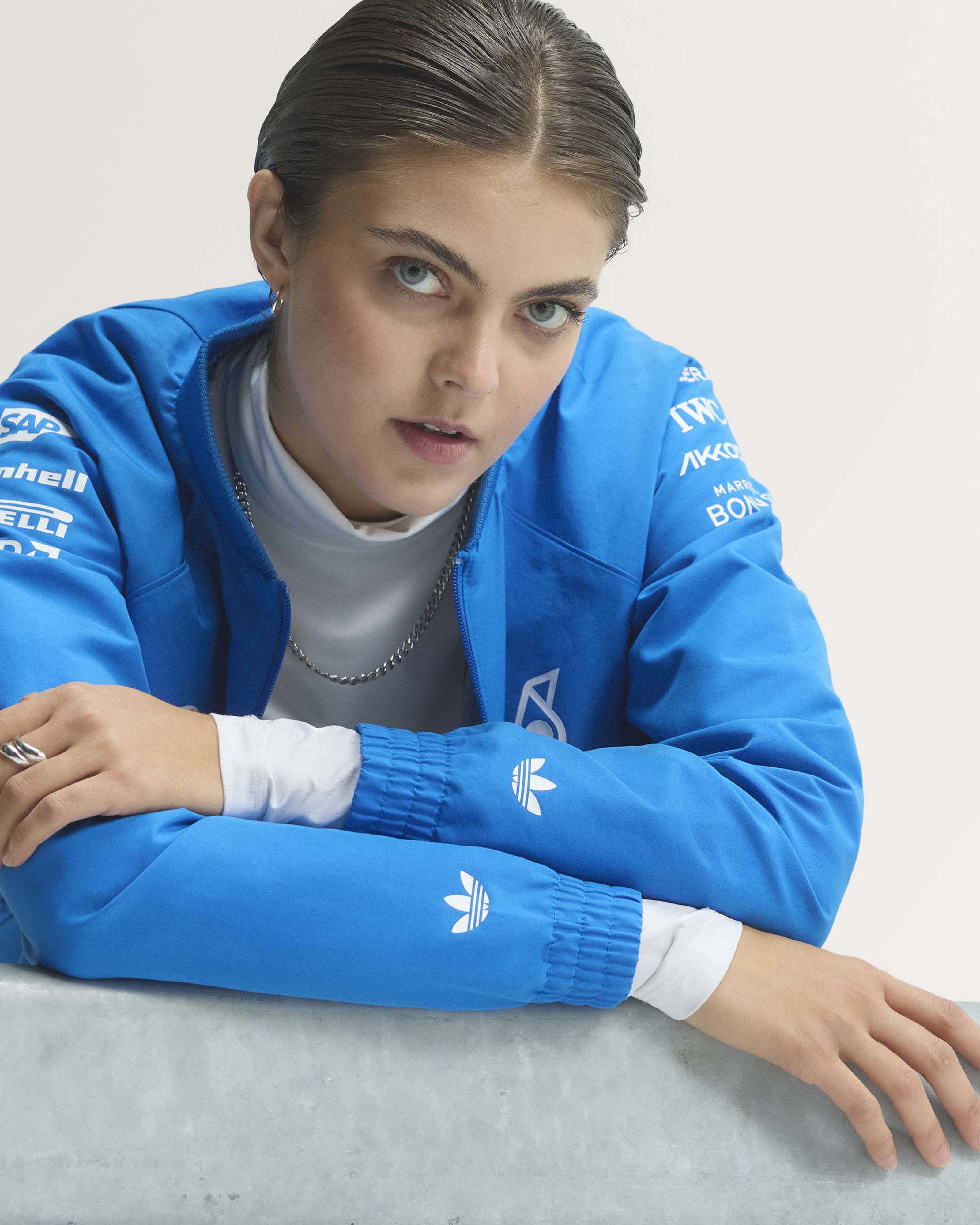 Womens 2026 Blue Wonder Team Jacket Blue - Image 9