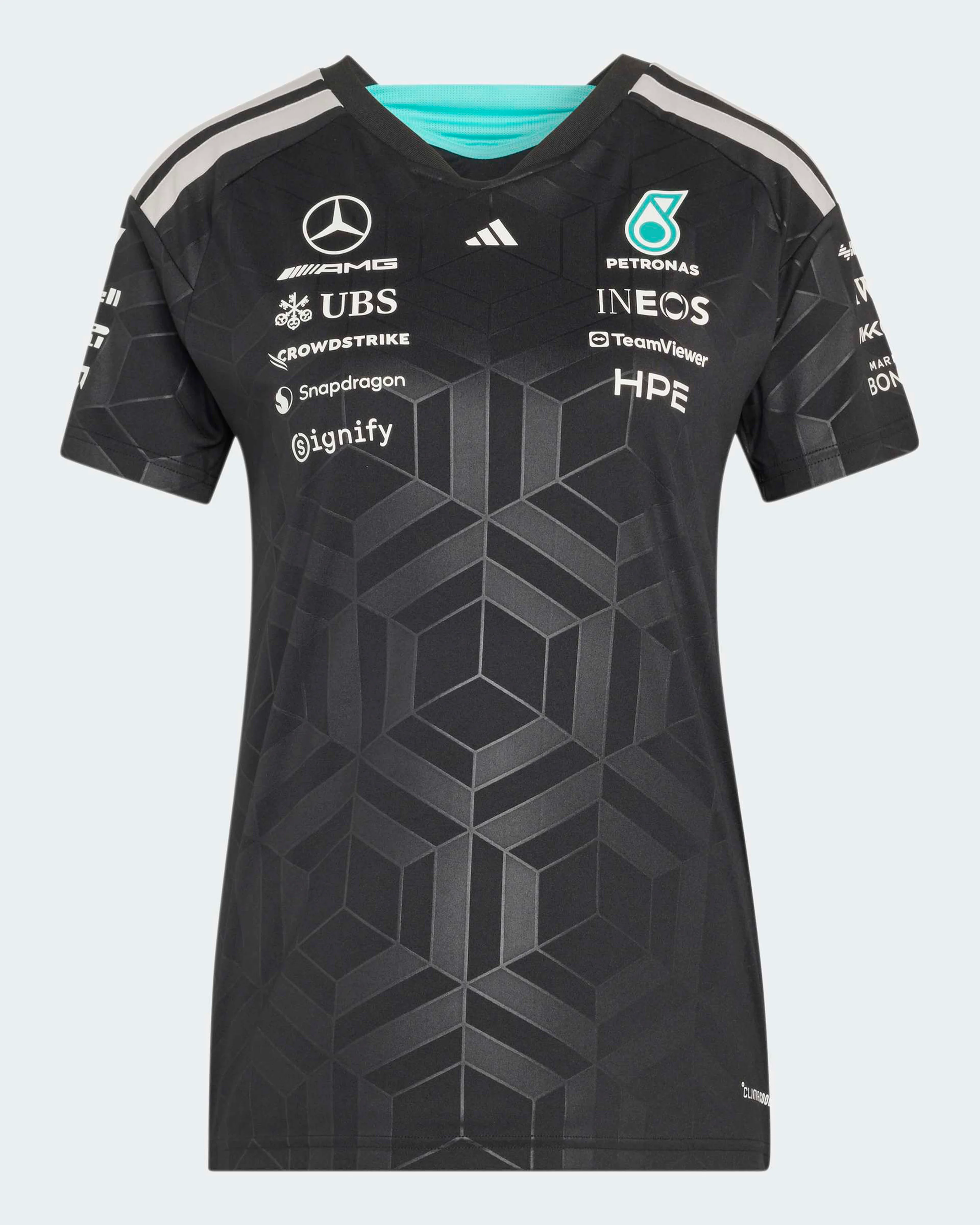 Womens 2026 Team Driver Tee Black - Image 7