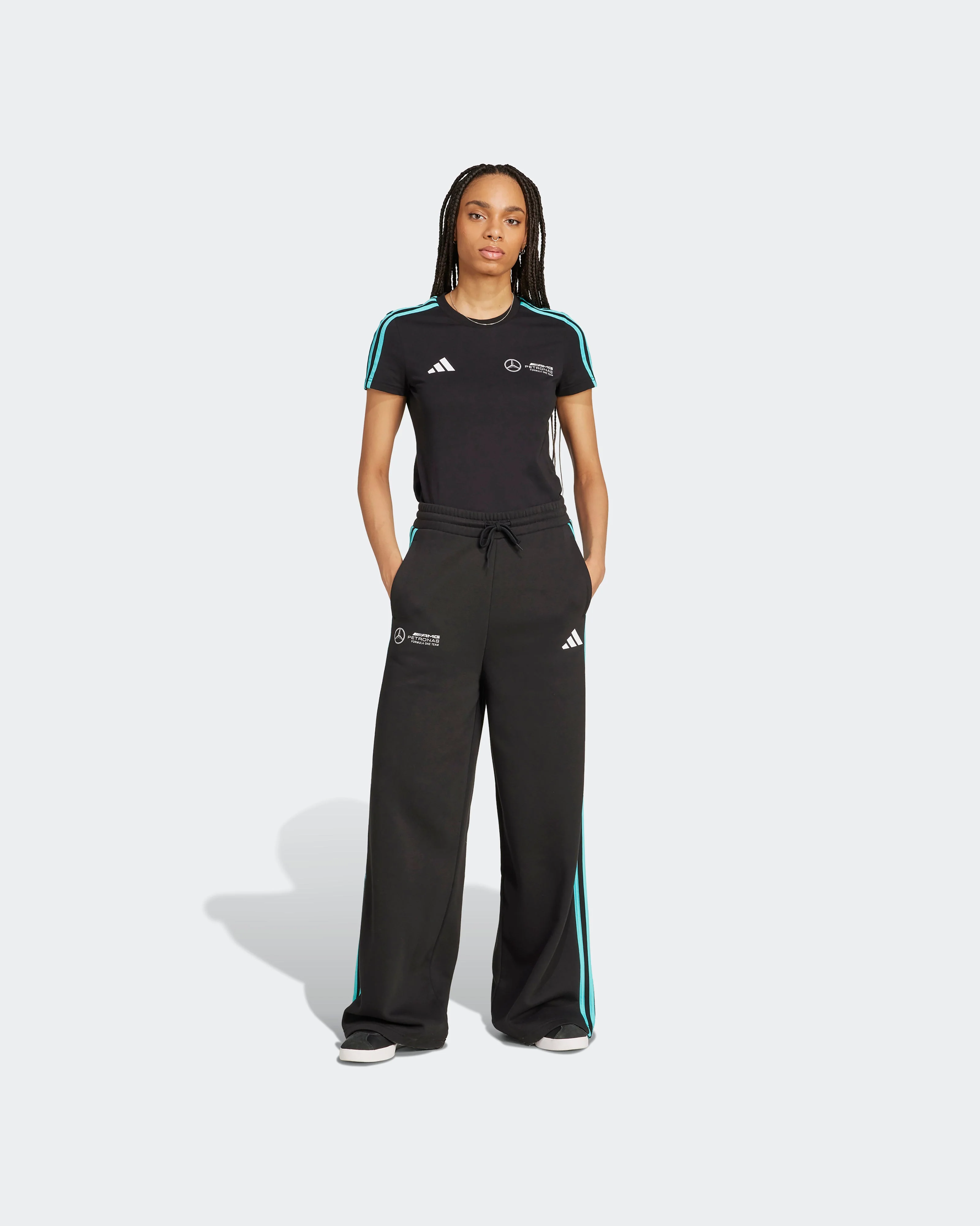 Womens DNA Joggers Black - Image 4
