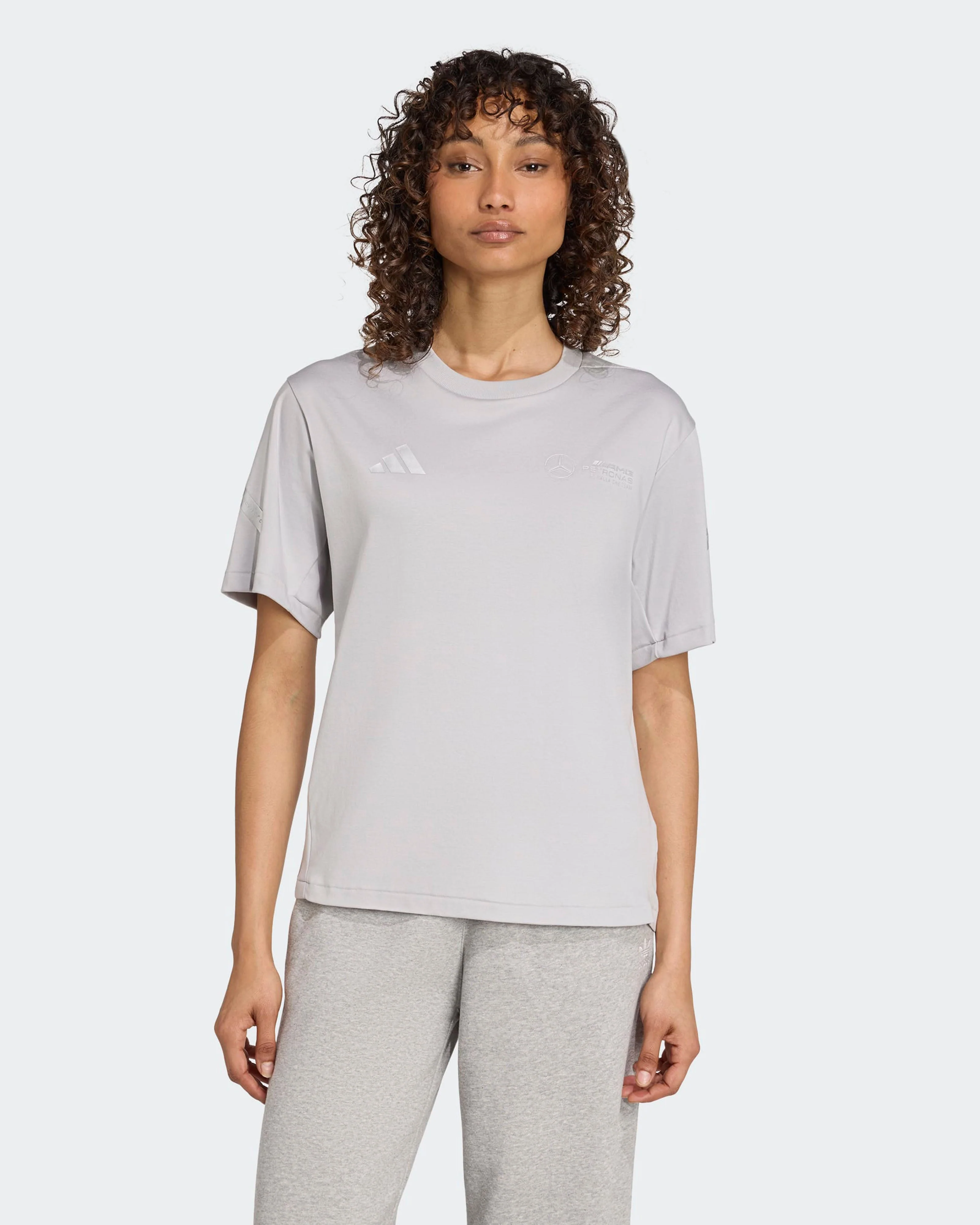 Womens Silver Arrows T-shirt Grey - Image 2